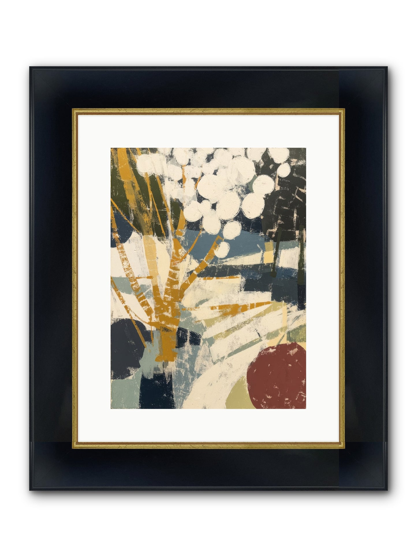 Consecrated Framed Print - Wide Black w/Gold 12x16