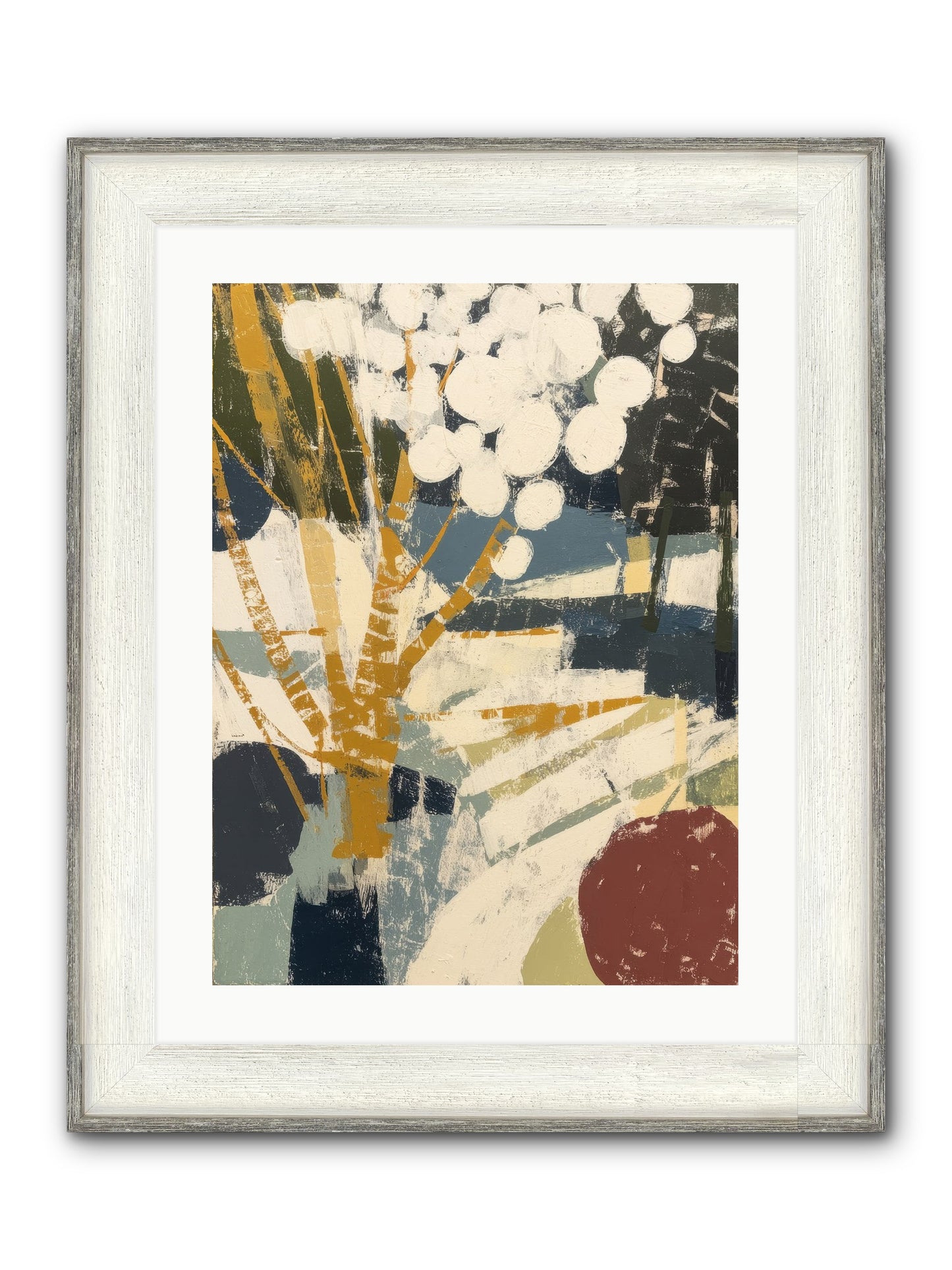 Consecrated Framed Print - Driftwood White 18x24