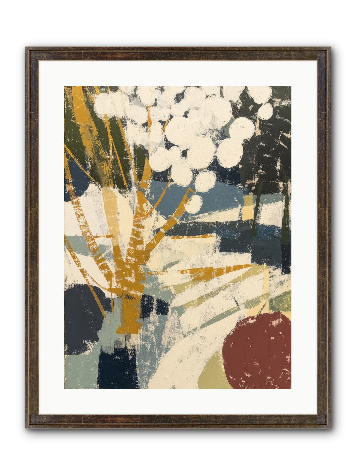 Consecrated Framed Print - Slimwoods Black/Gold 18x24