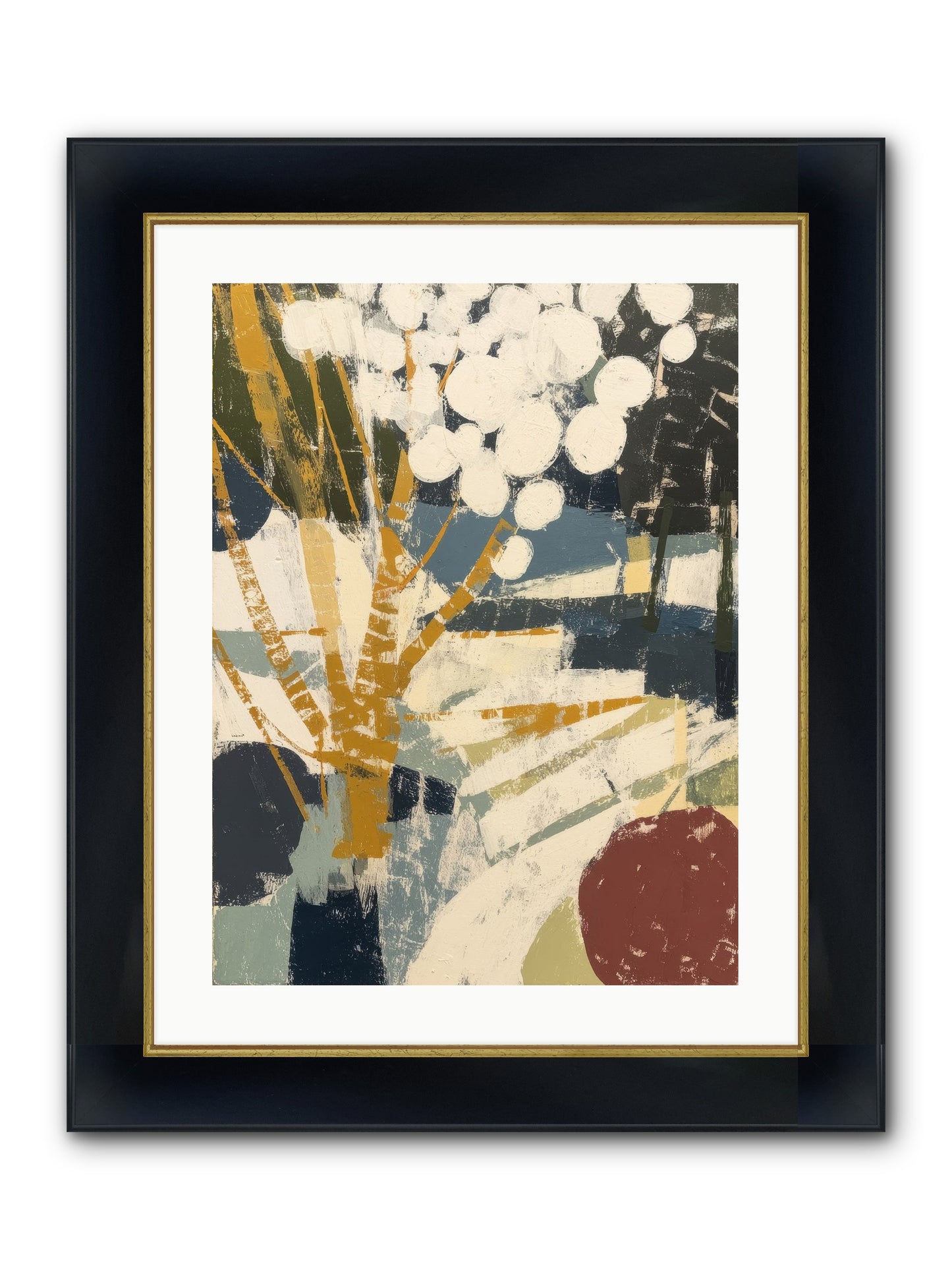 Consecrated Framed Print - Wide Black w/Gold 18x24