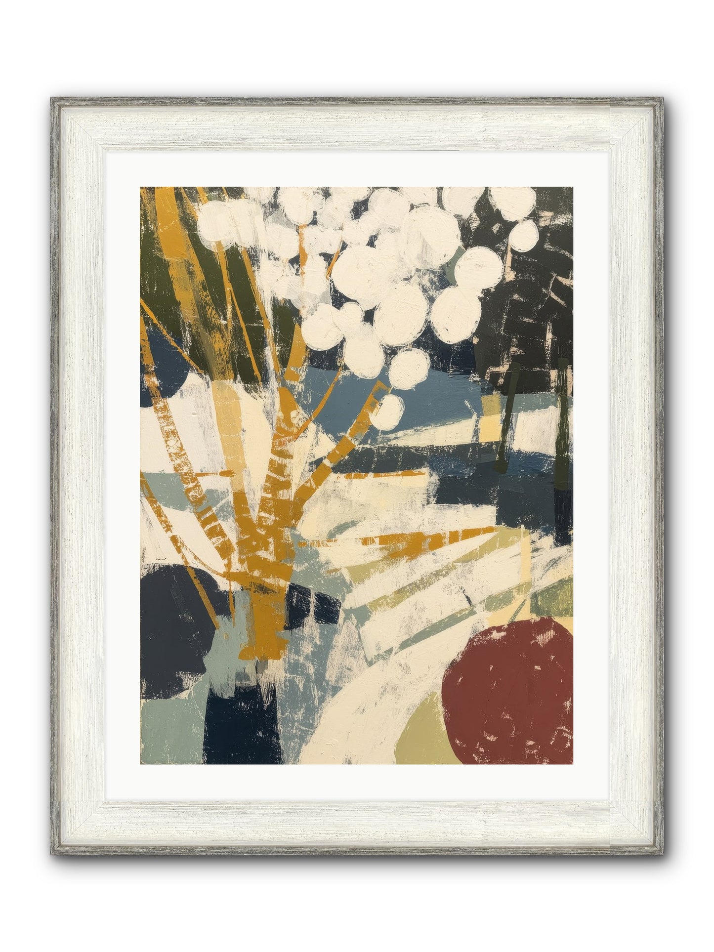 Consecrated Framed Print - Driftwood White 24x32