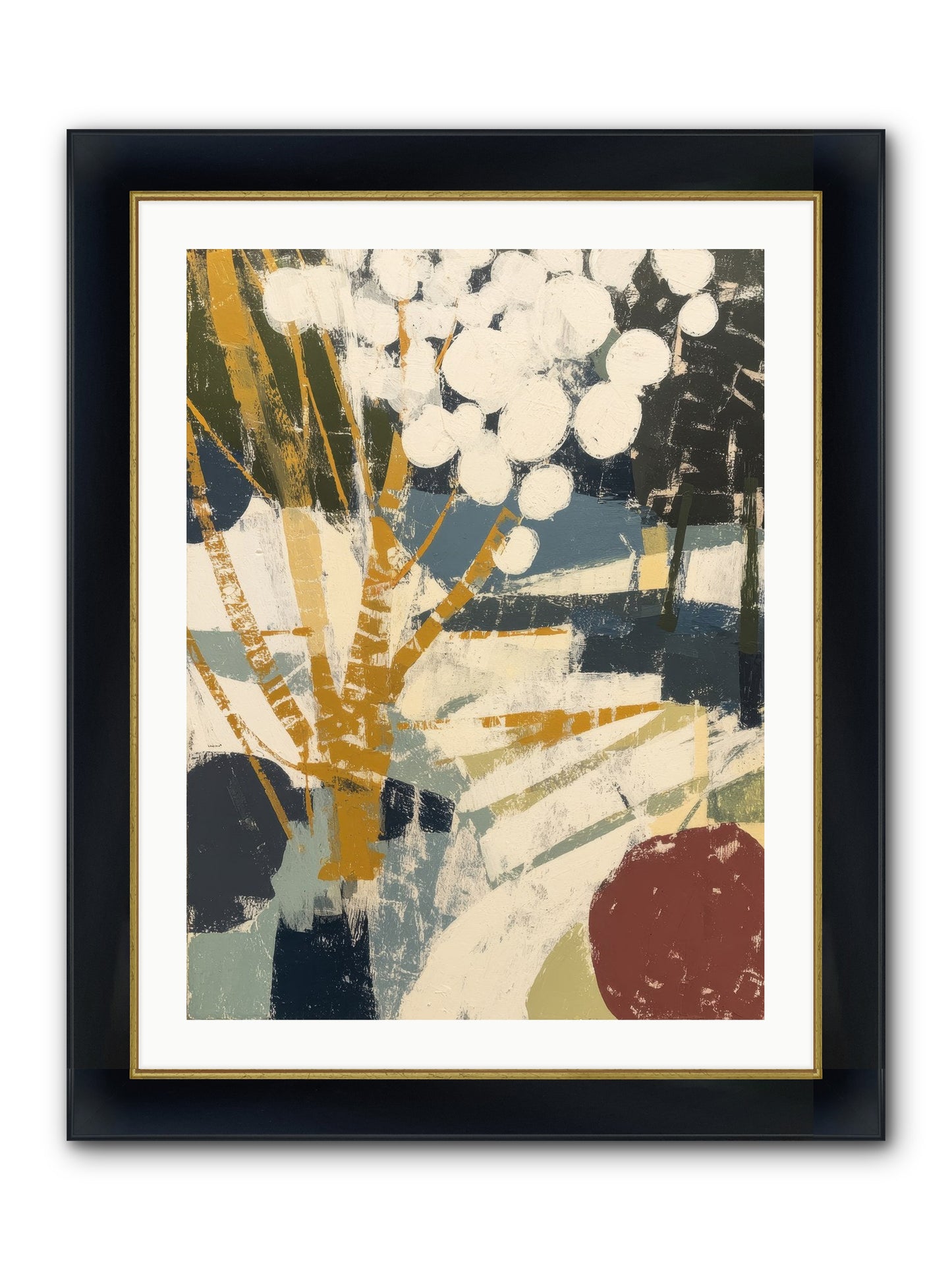Consecrated Framed Print - Wide Black w/Gold 24x32
