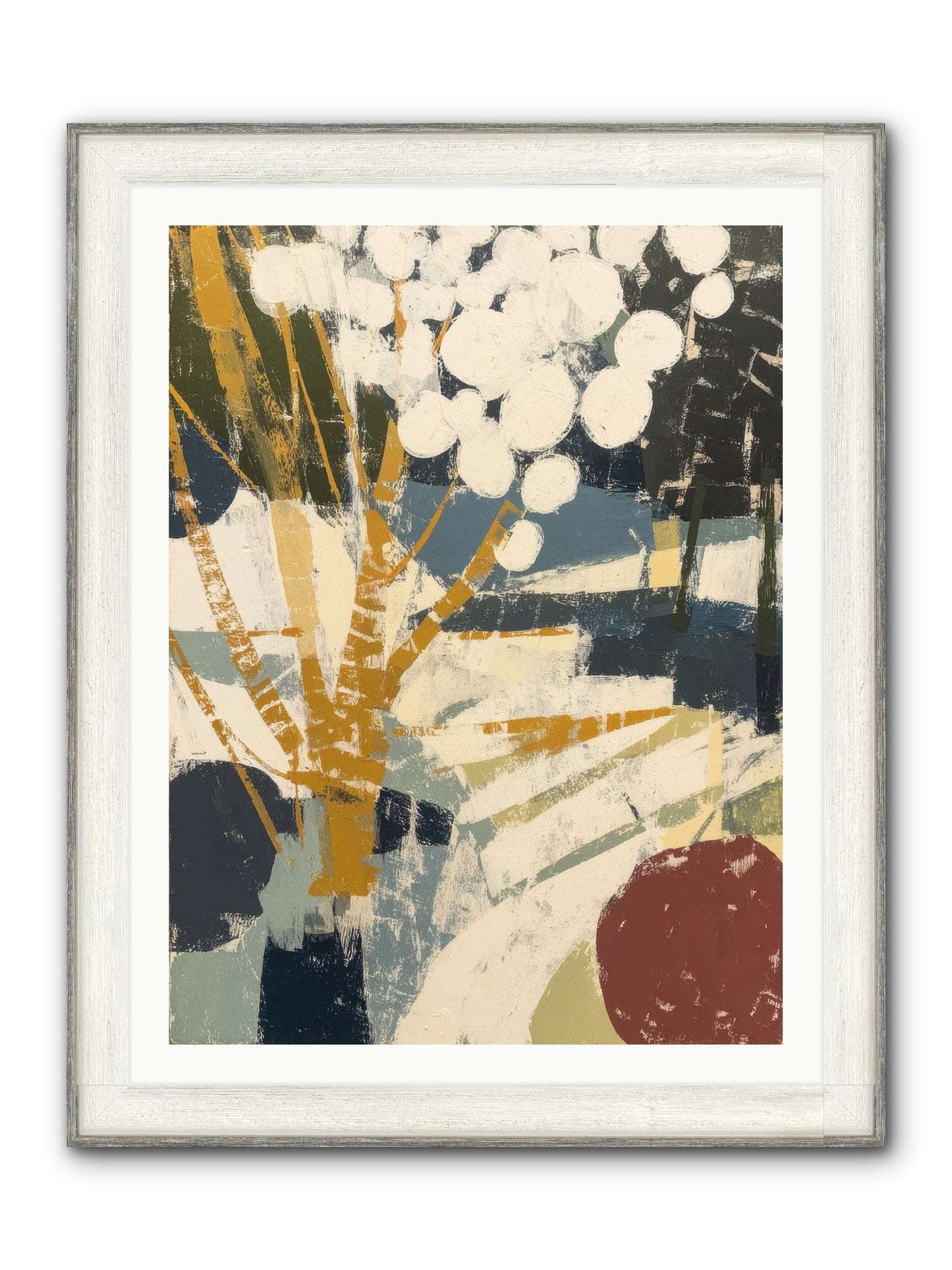 Consecrated Framed Print - Driftwood White 30x40