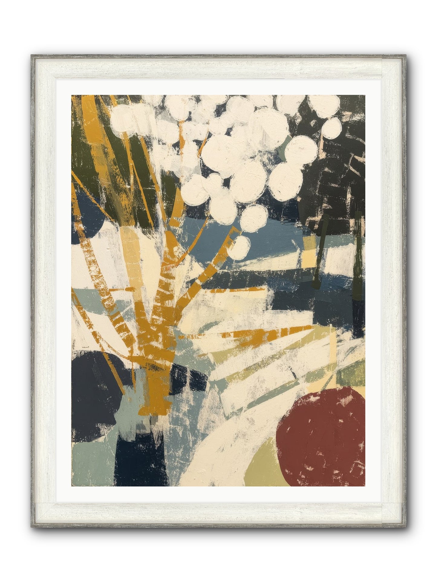 Consecrated Framed Print - Driftwood White 36x48