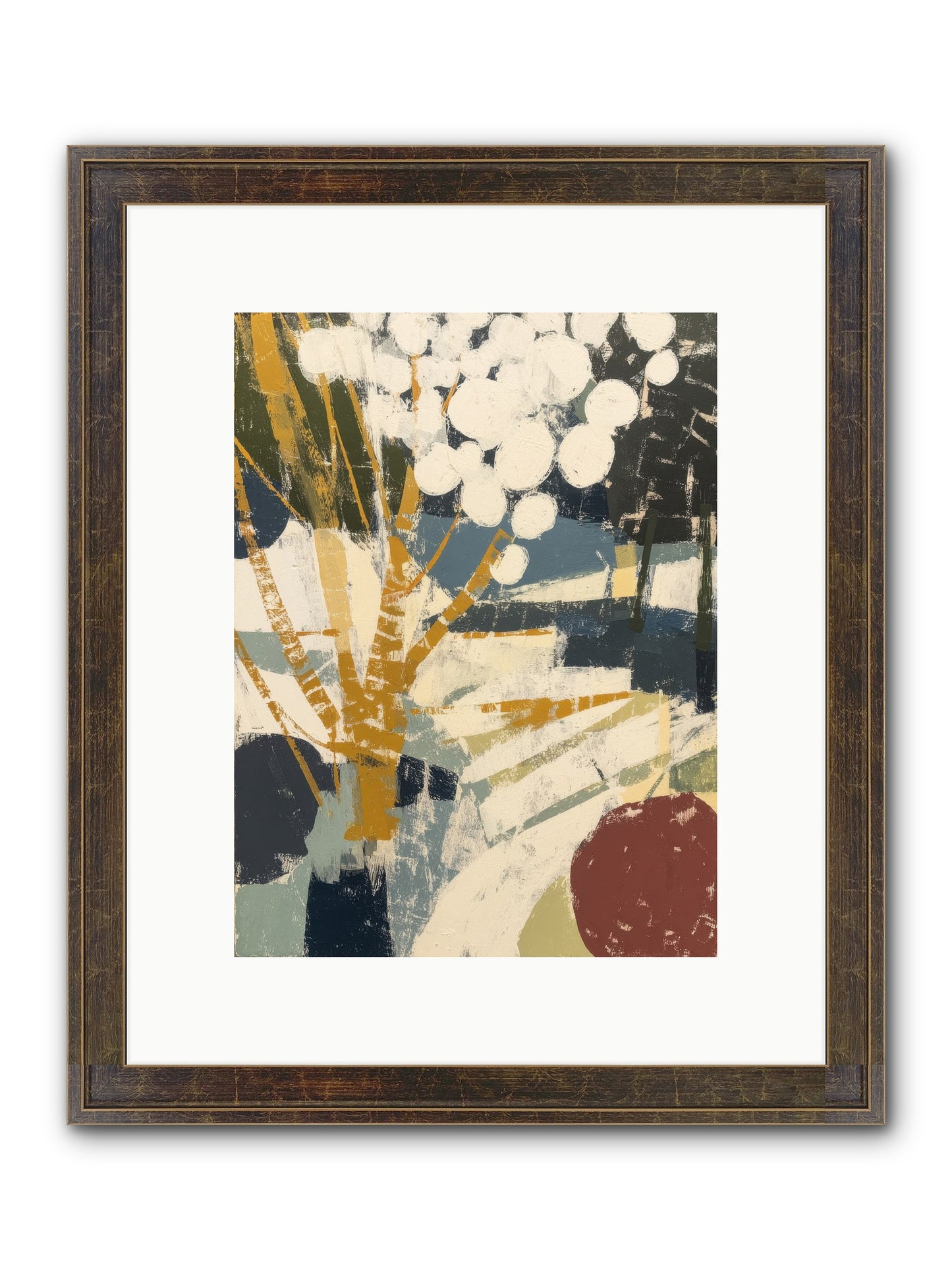 Consecrated Framed Print - Slimwoods Black/Gold 9x12