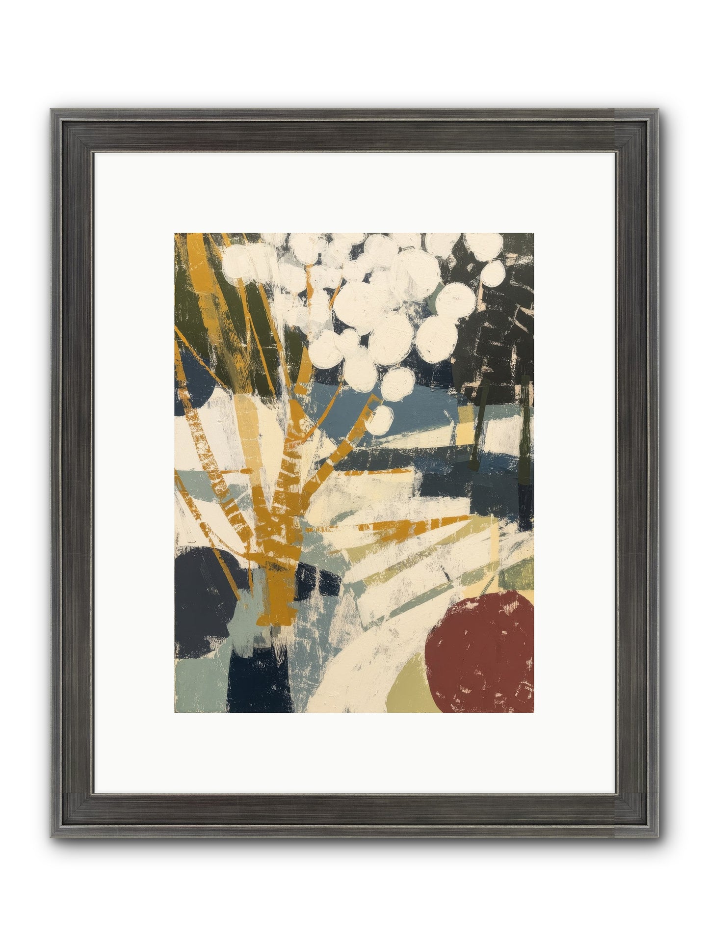 Consecrated Framed Print - Slimwoods Black/Silver 9x12