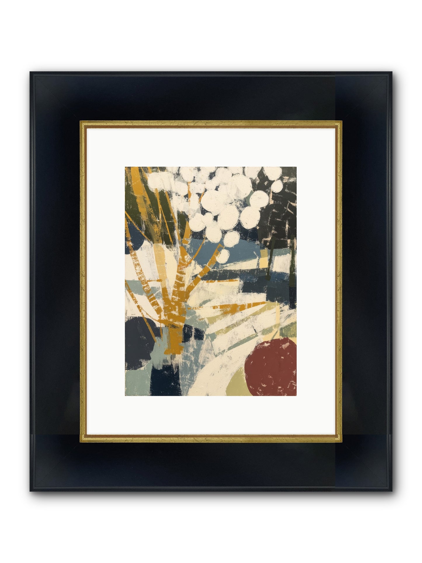 Consecrated Framed Print - Wide Black w/Gold 9x12