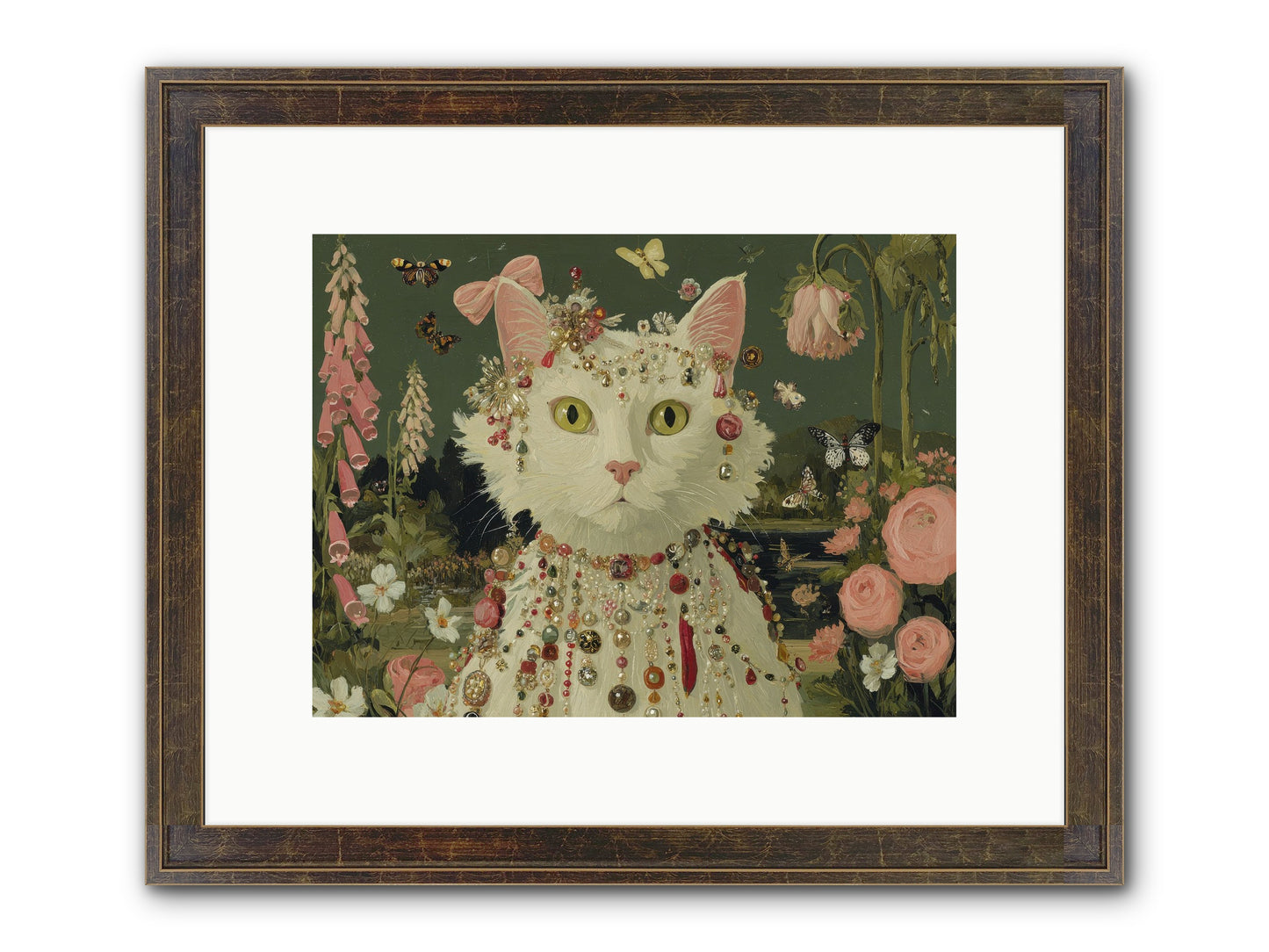 Cricket’s Lullaby Framed Print - Slimwoods Black/Gold 12x9