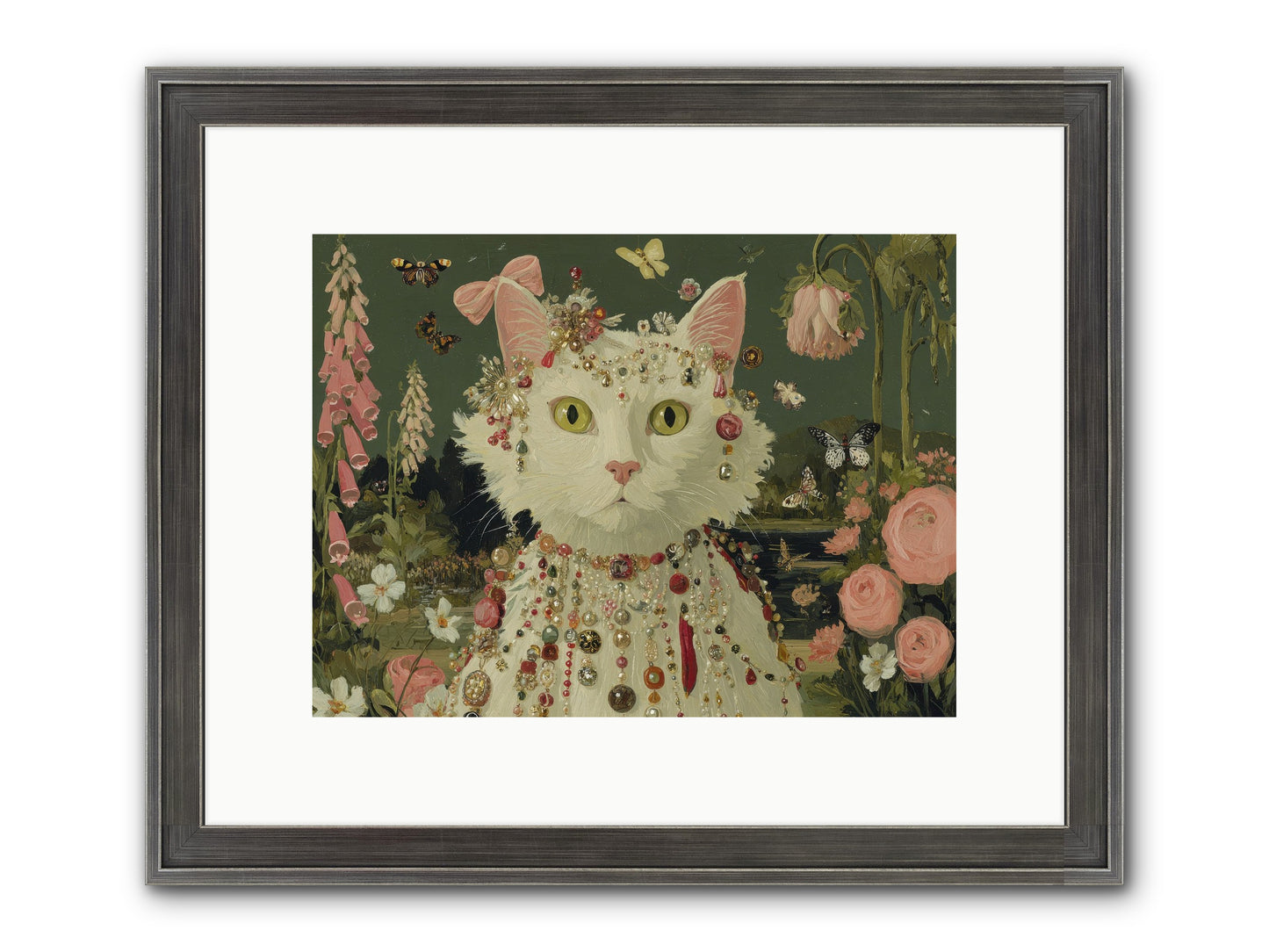 Cricket’s Lullaby Framed Print - Slimwoods Black/Silver 12x9