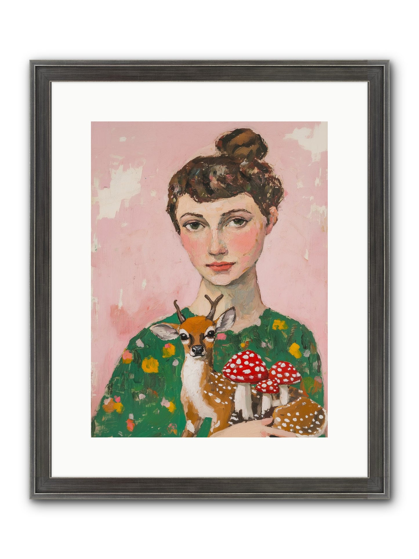 Cucumber Sandwiches Framed Print - Slimwoods Black/Silver 12x16
