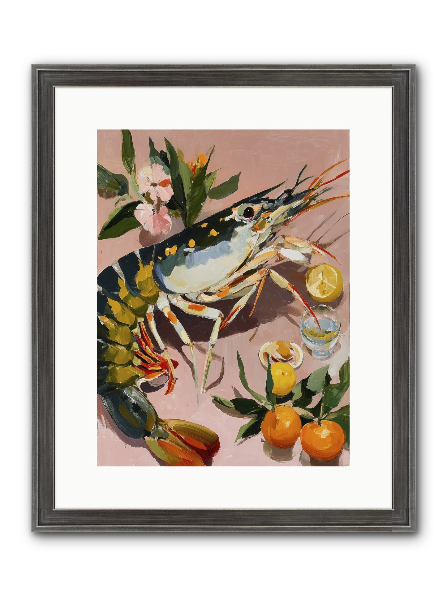 Culinary Jewels Framed Print - Slimwoods Black/Silver 12x16