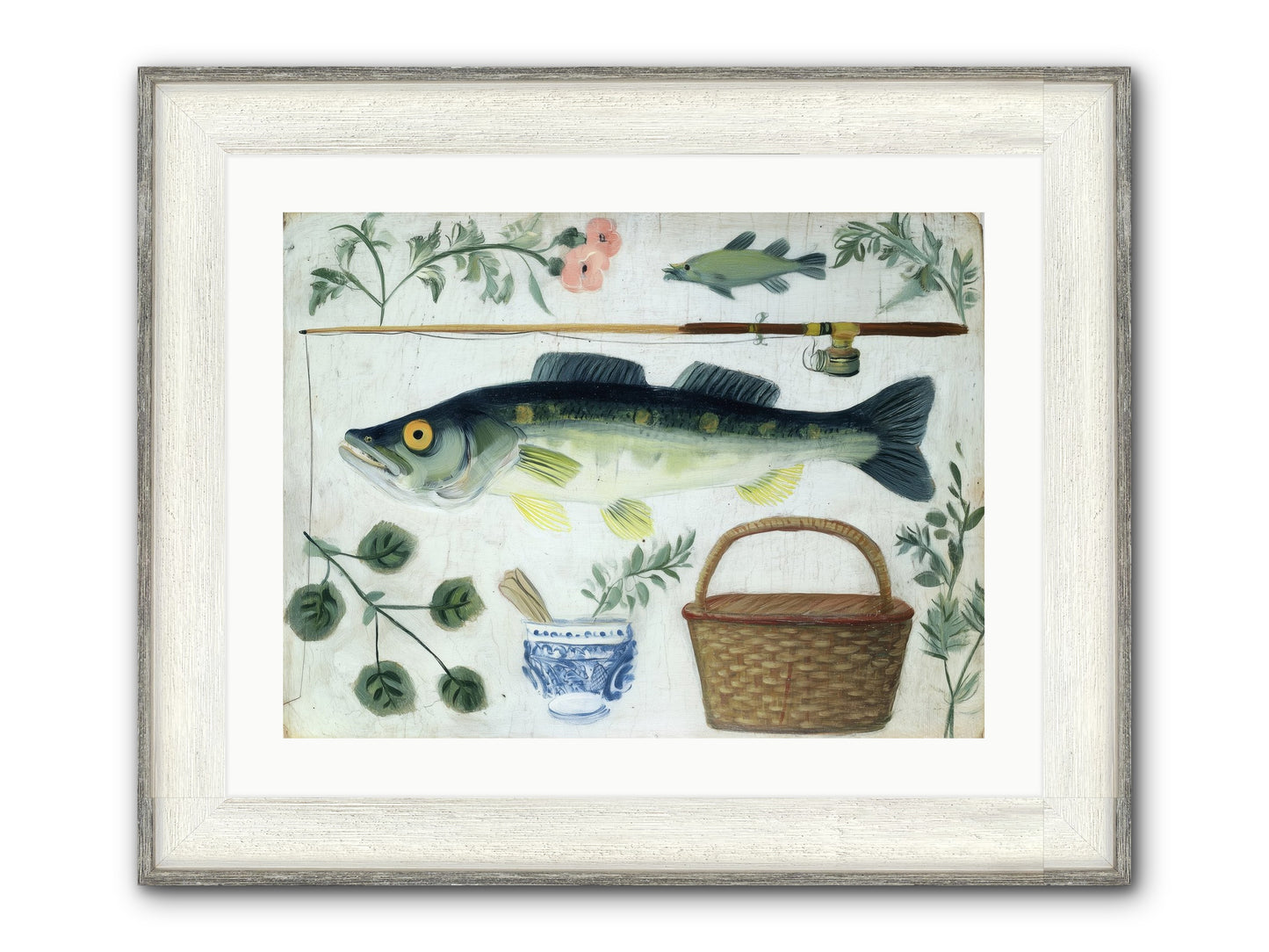 Curator's Coast Framed Print - Driftwood White 24x18