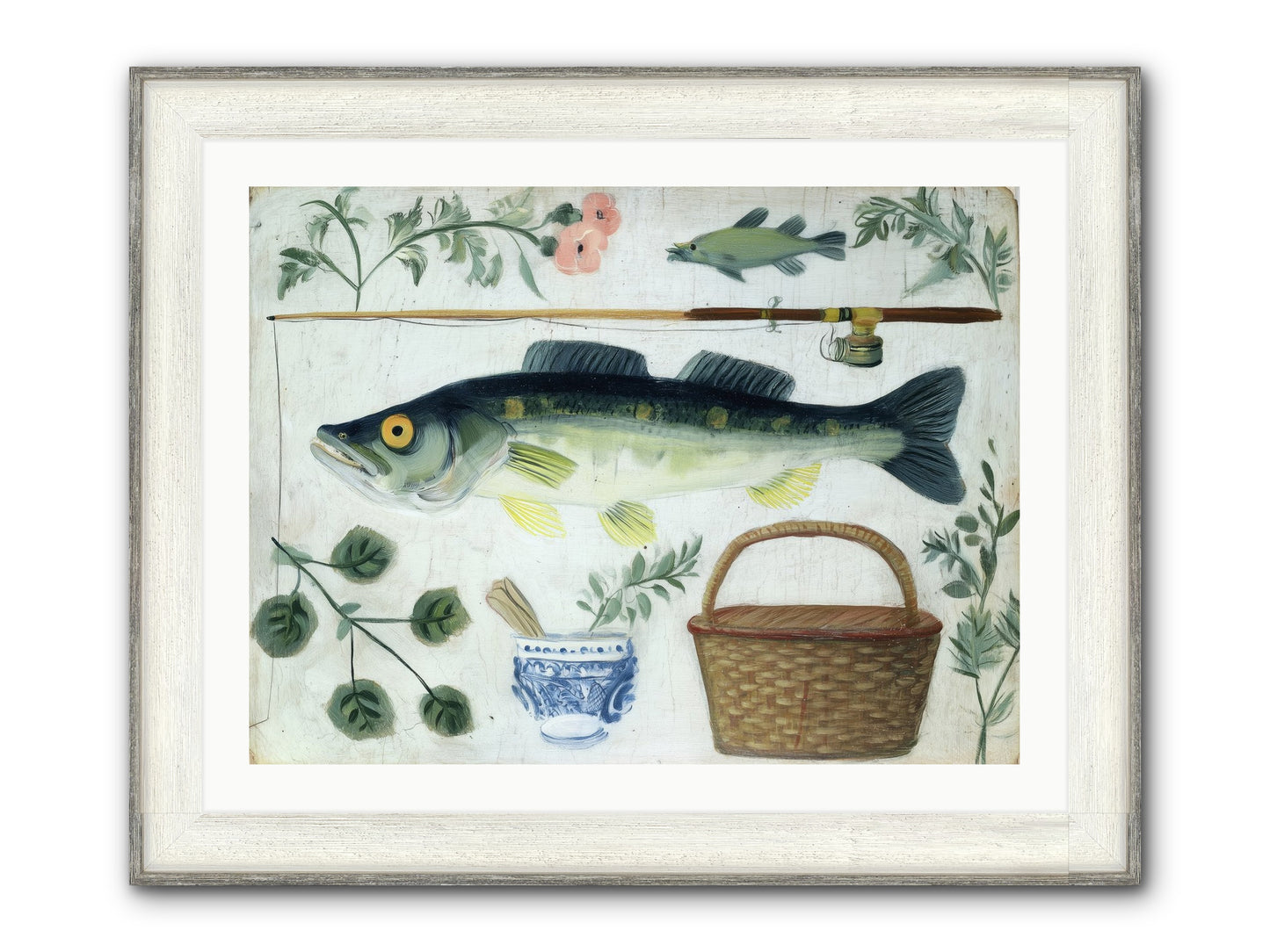Curator's Coast Framed Print - Driftwood White 32x24