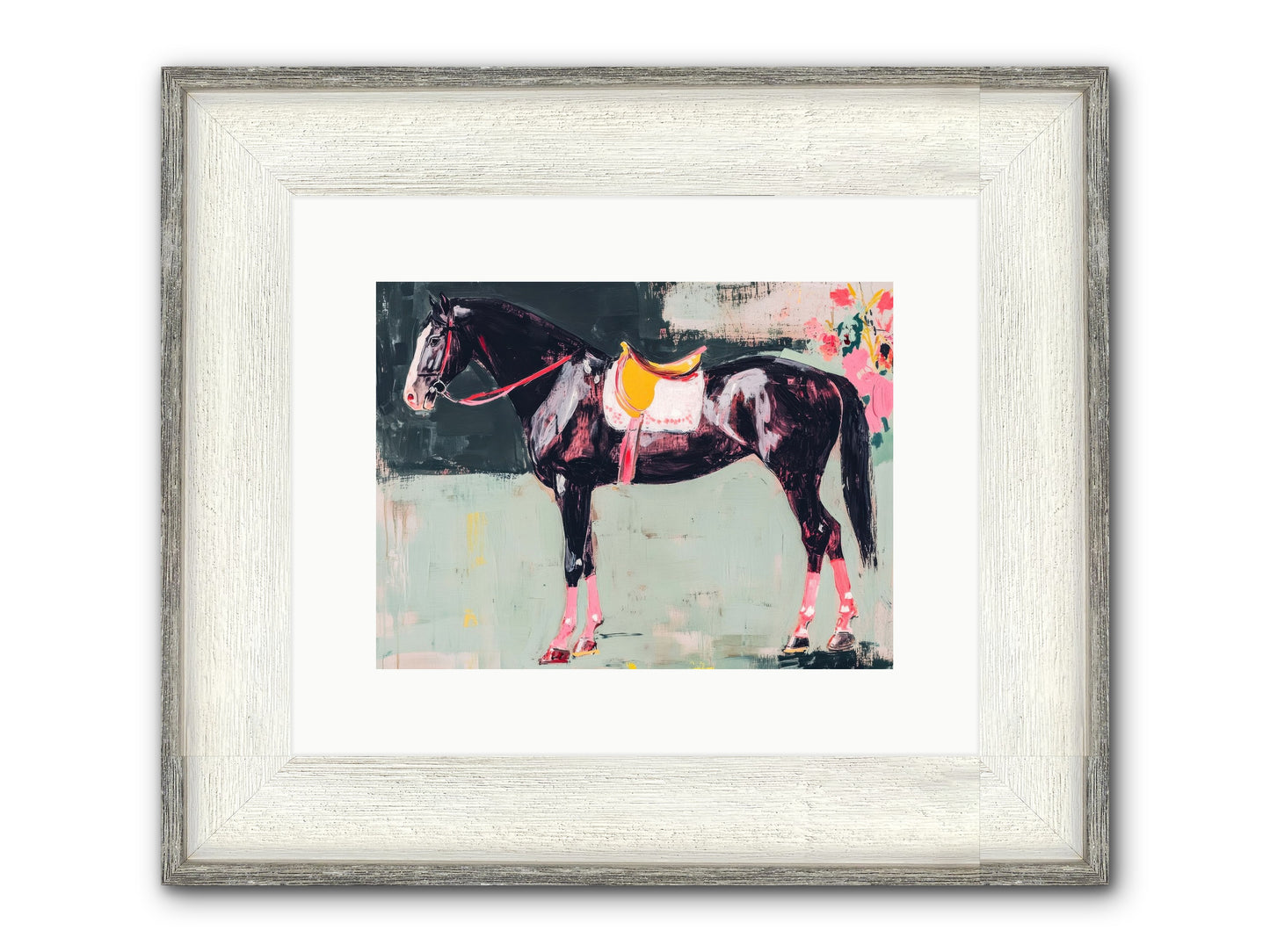 Curious Quest Framed Print - Driftwood White 12x9