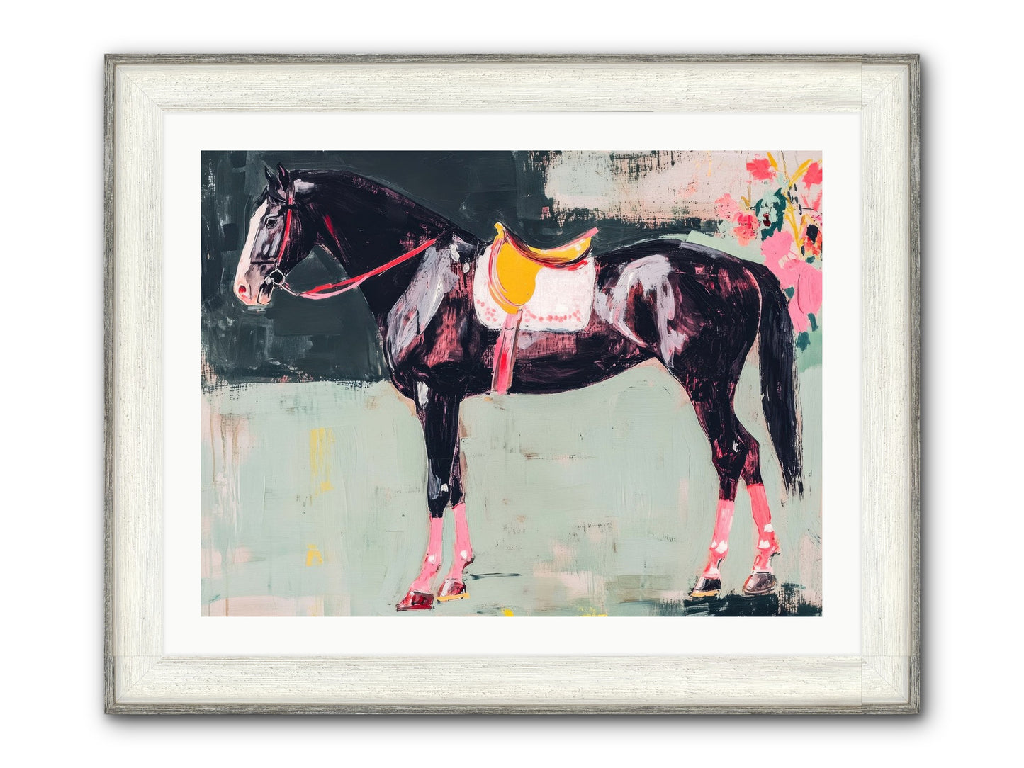 Curious Quest Framed Print - Driftwood White 32x24
