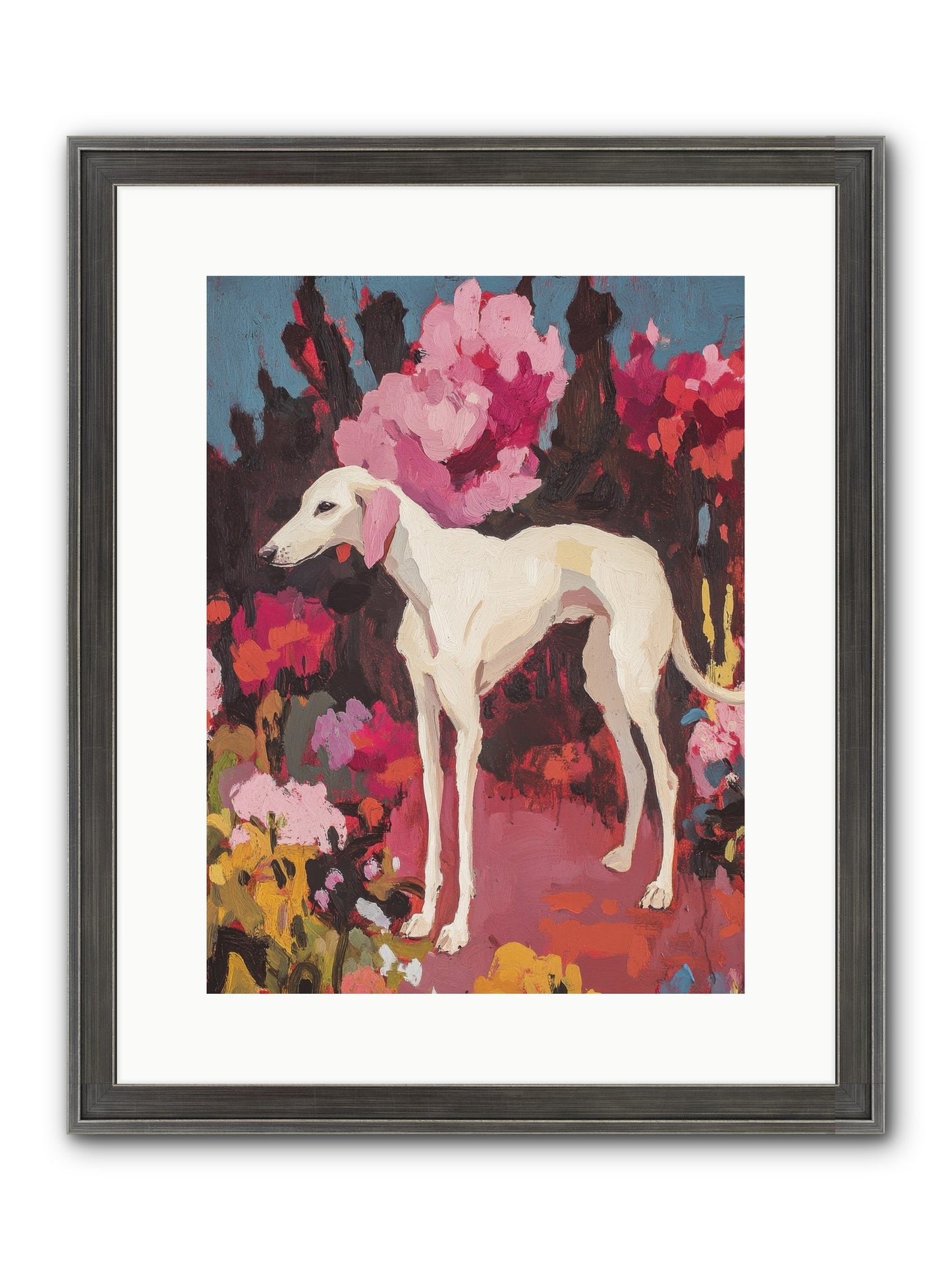 Daisy Framed Print - Slimwoods Black/Silver 12x16