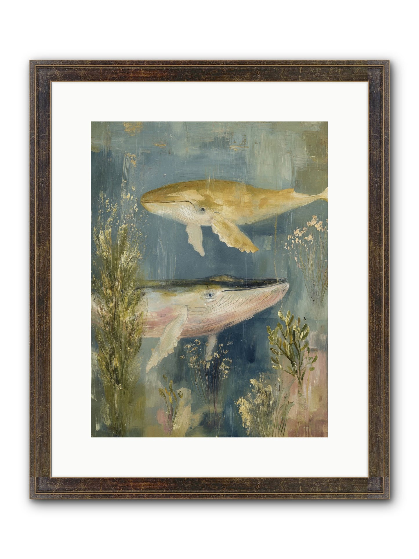 Dance With Wonder Framed Print - Slimwoods Black/Gold 12x16