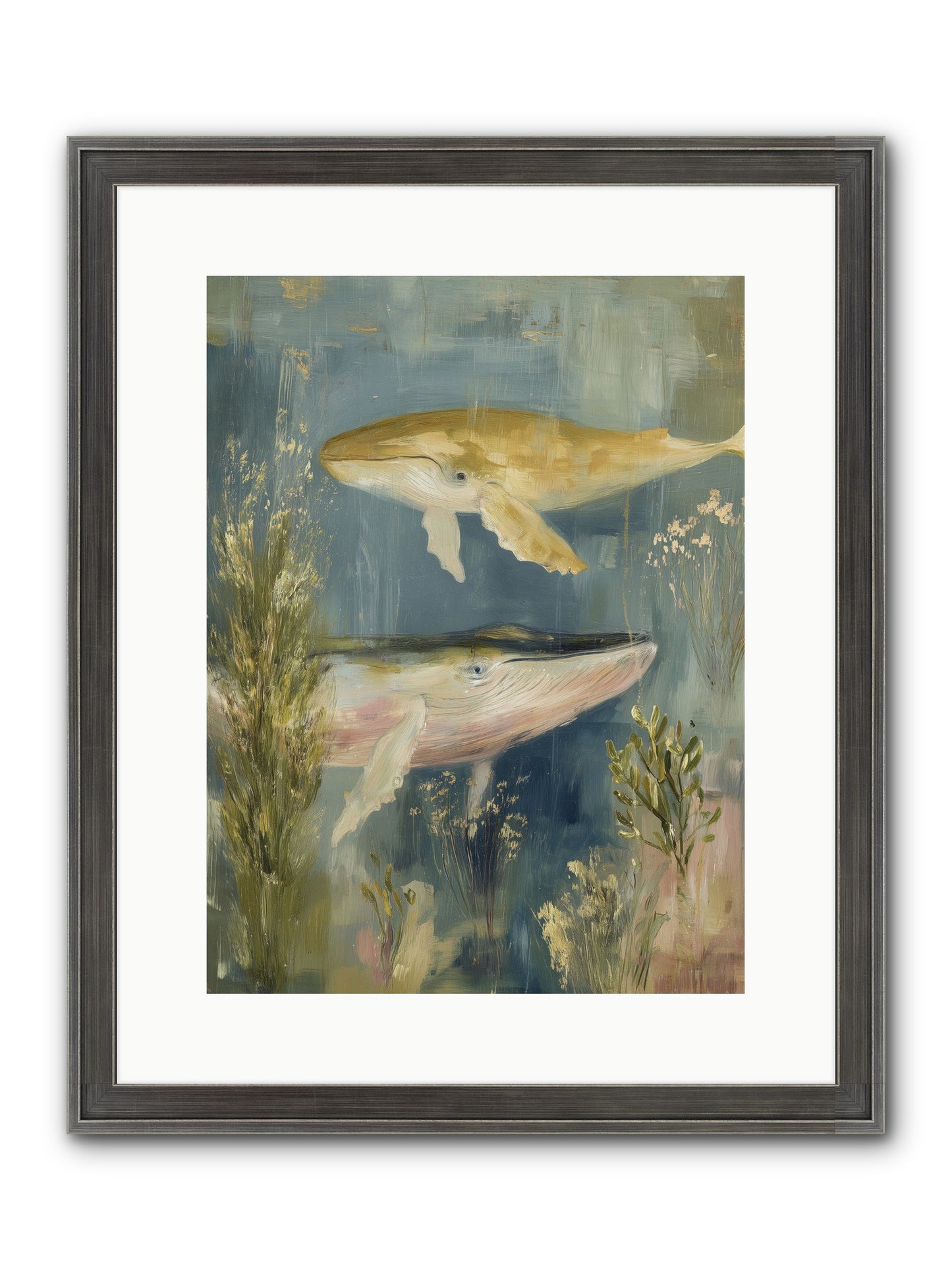 Dance With Wonder Framed Print - Slimwoods Black/Silver 12x16