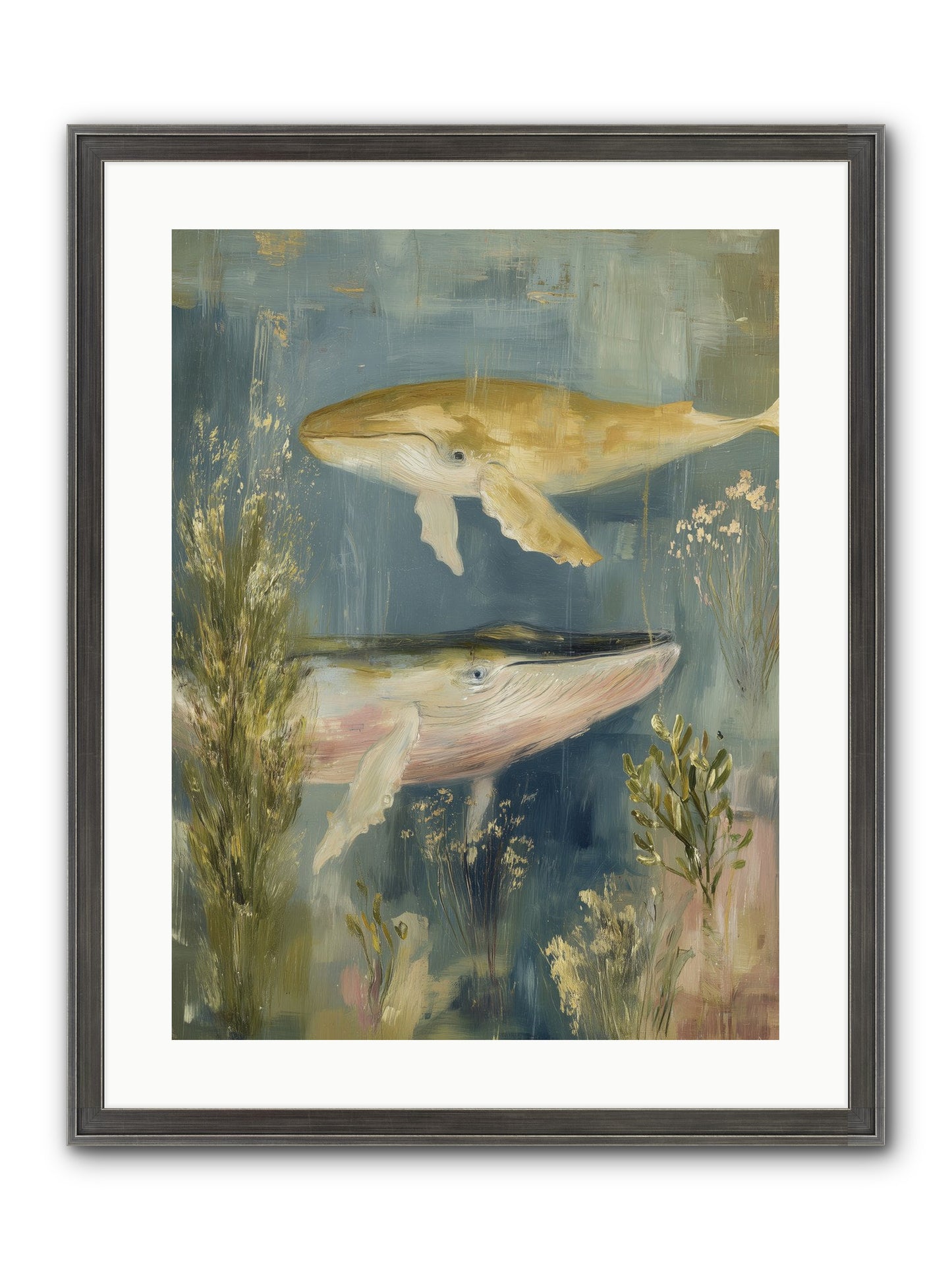 Dance With Wonder Framed Print - Slimwoods Black/Silver 18x24