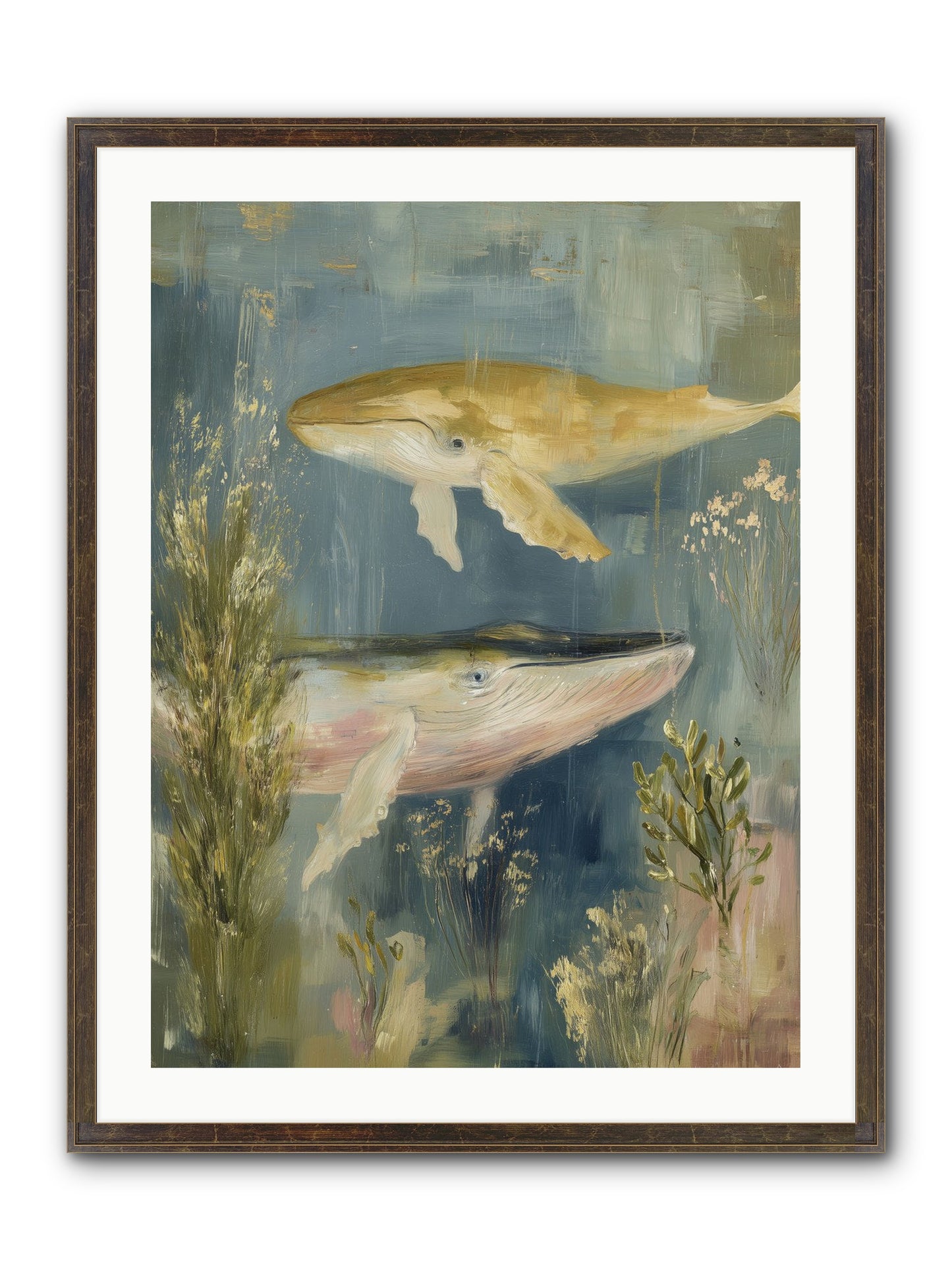 Dance With Wonder Framed Print - Slimwoods Black/Gold 24x32