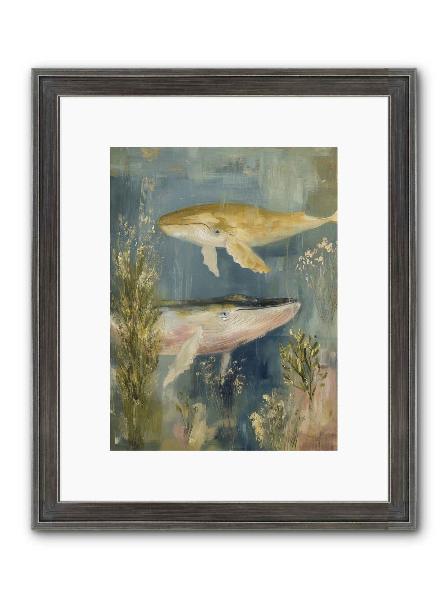 Dance With Wonder Framed Print - Slimwoods Black/Silver 9x12