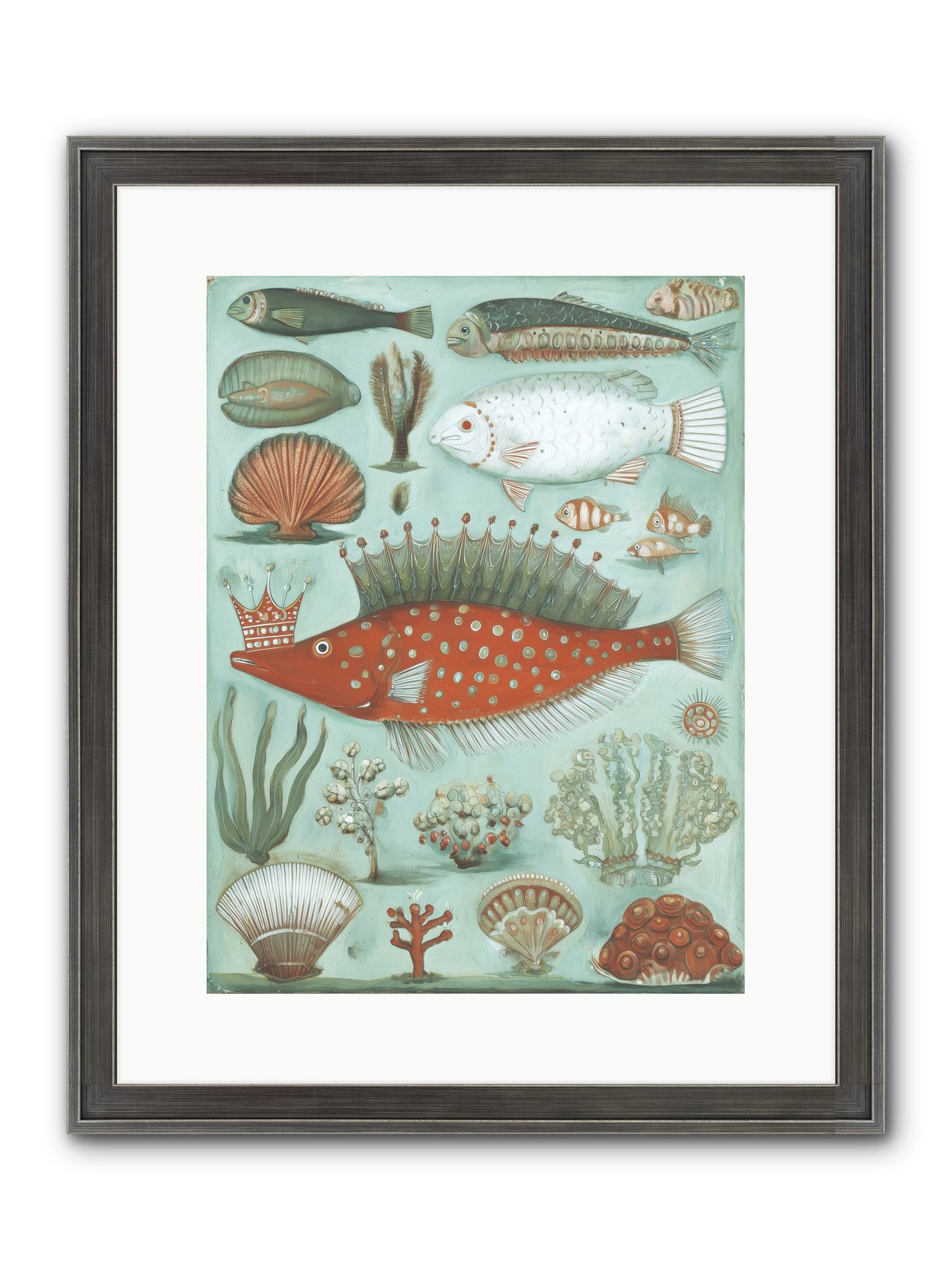 Dancing Silence Framed Print - Slimwoods Black/Silver 12x16