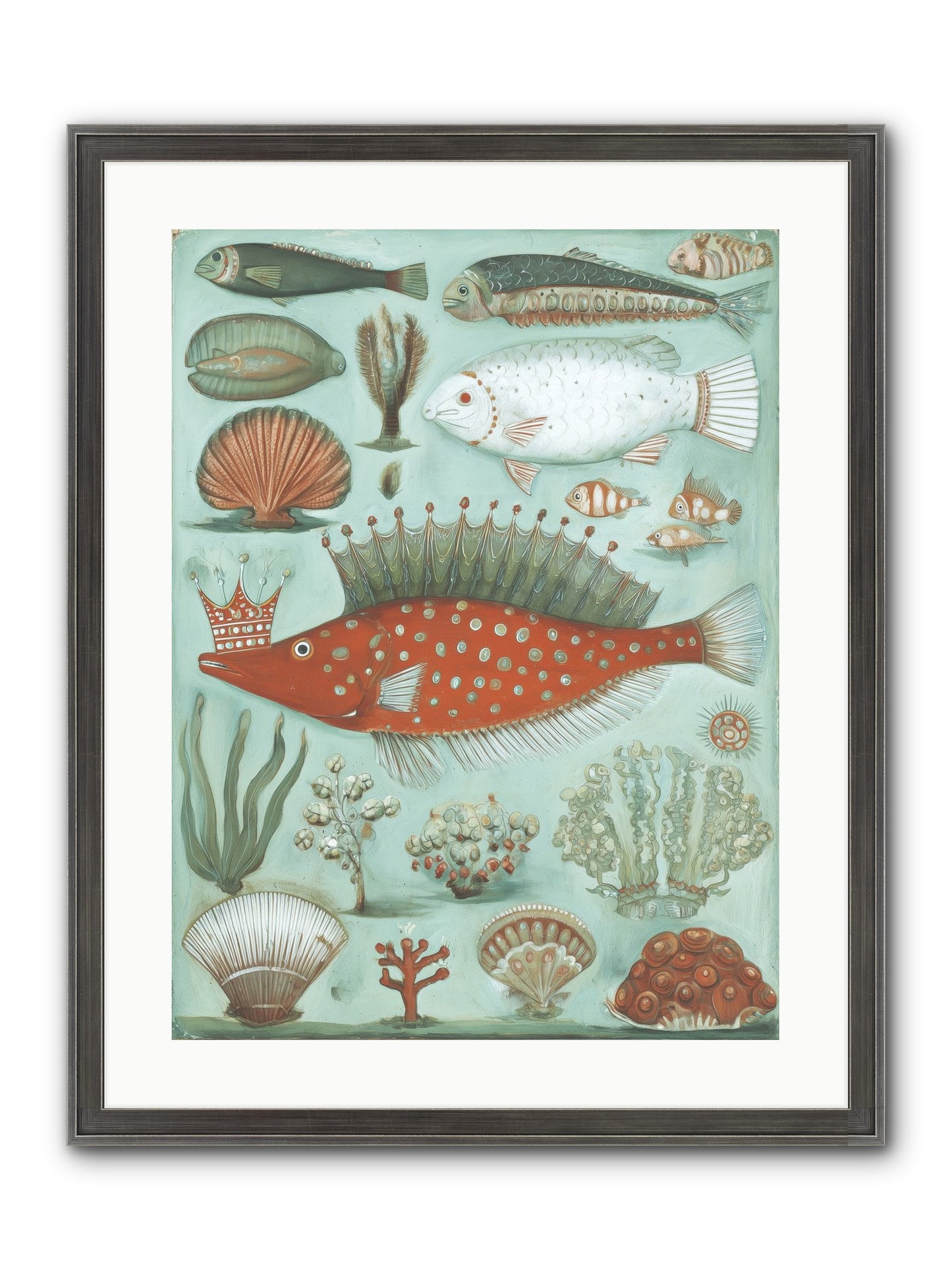 Dancing Silence Framed Print - Slimwoods Black/Silver 18x24