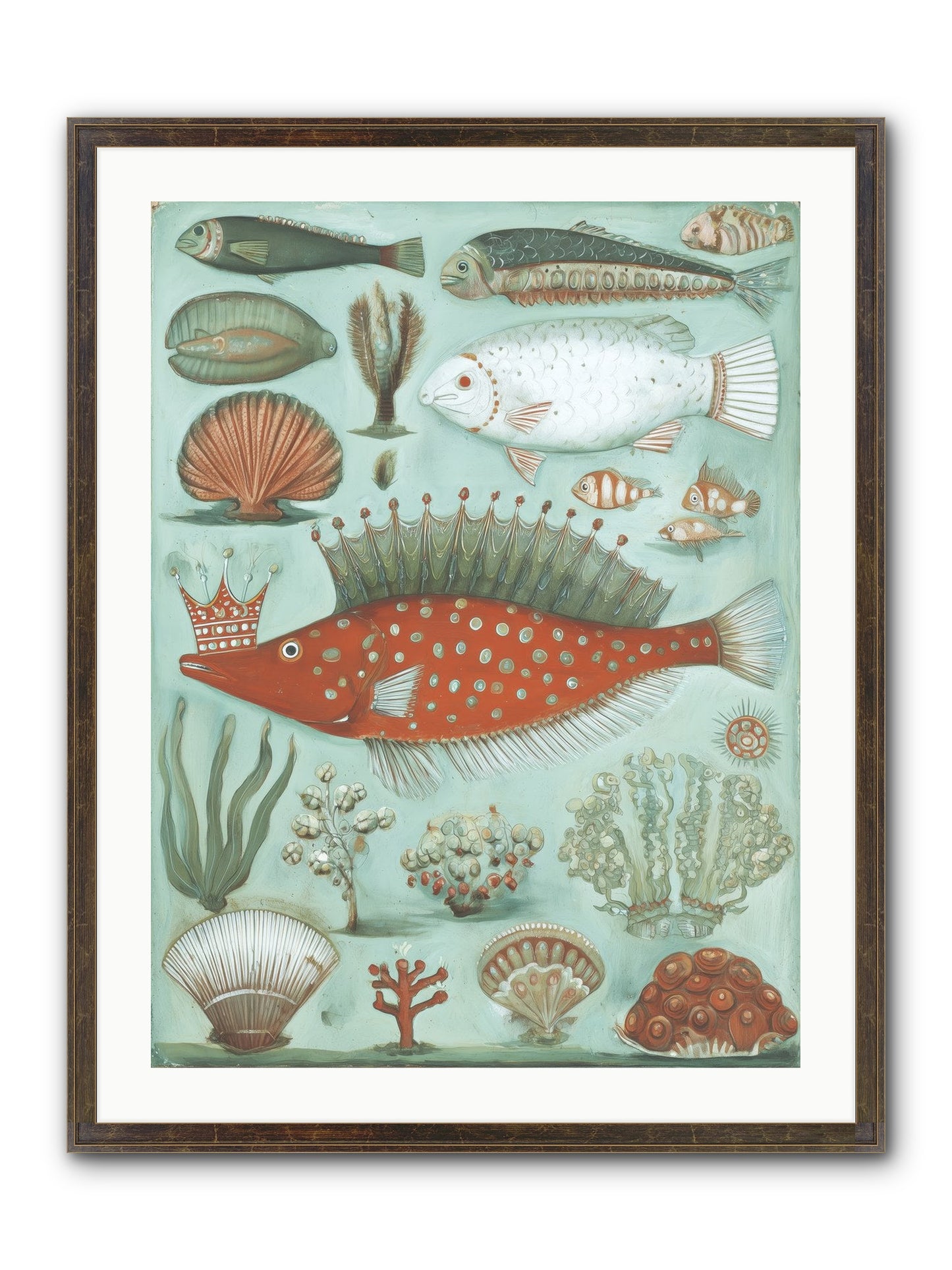 Dancing Silence Framed Print - Slimwoods Black/Gold 24x32