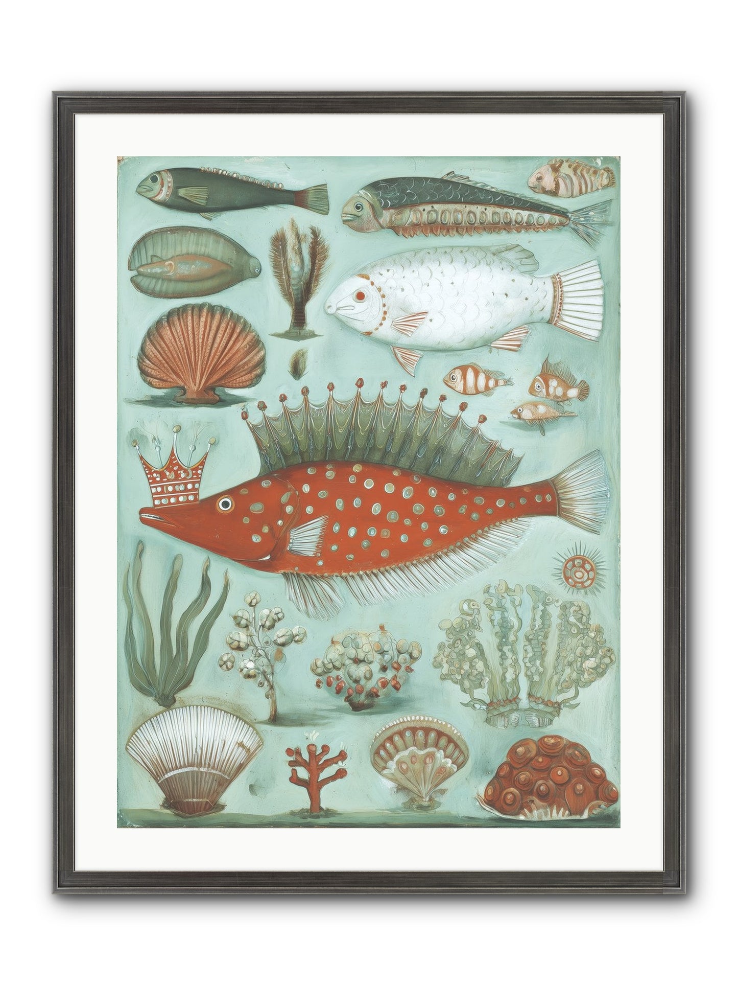 Dancing Silence Framed Print - Slimwoods Black/Silver 24x32