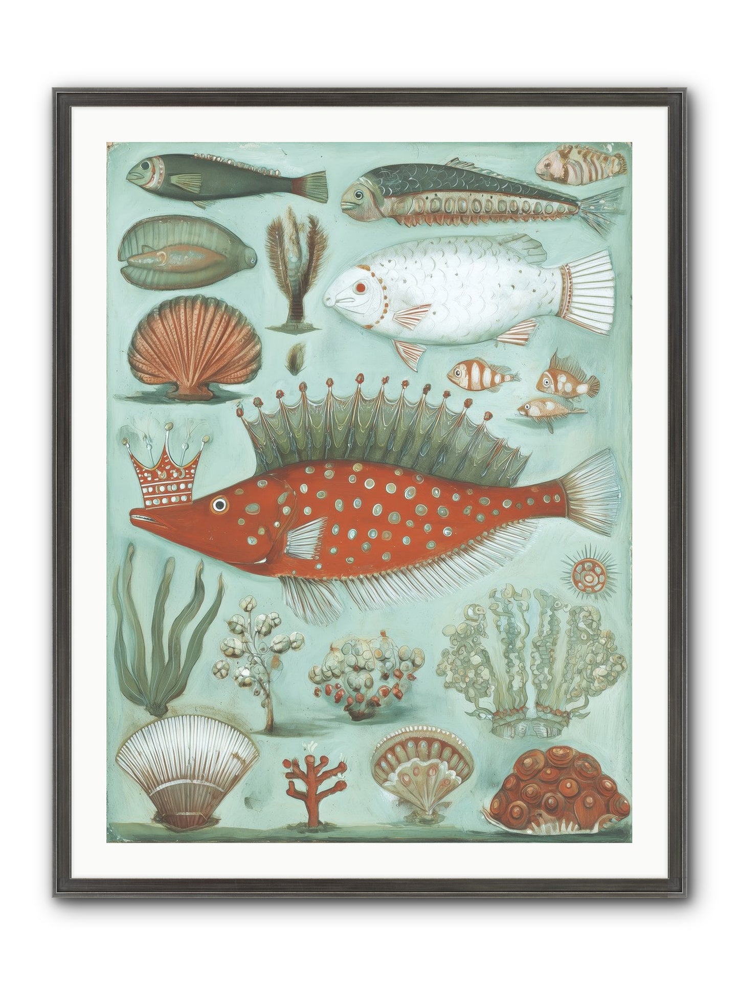Dancing Silence Framed Print - Slimwoods Black/Silver 30x40