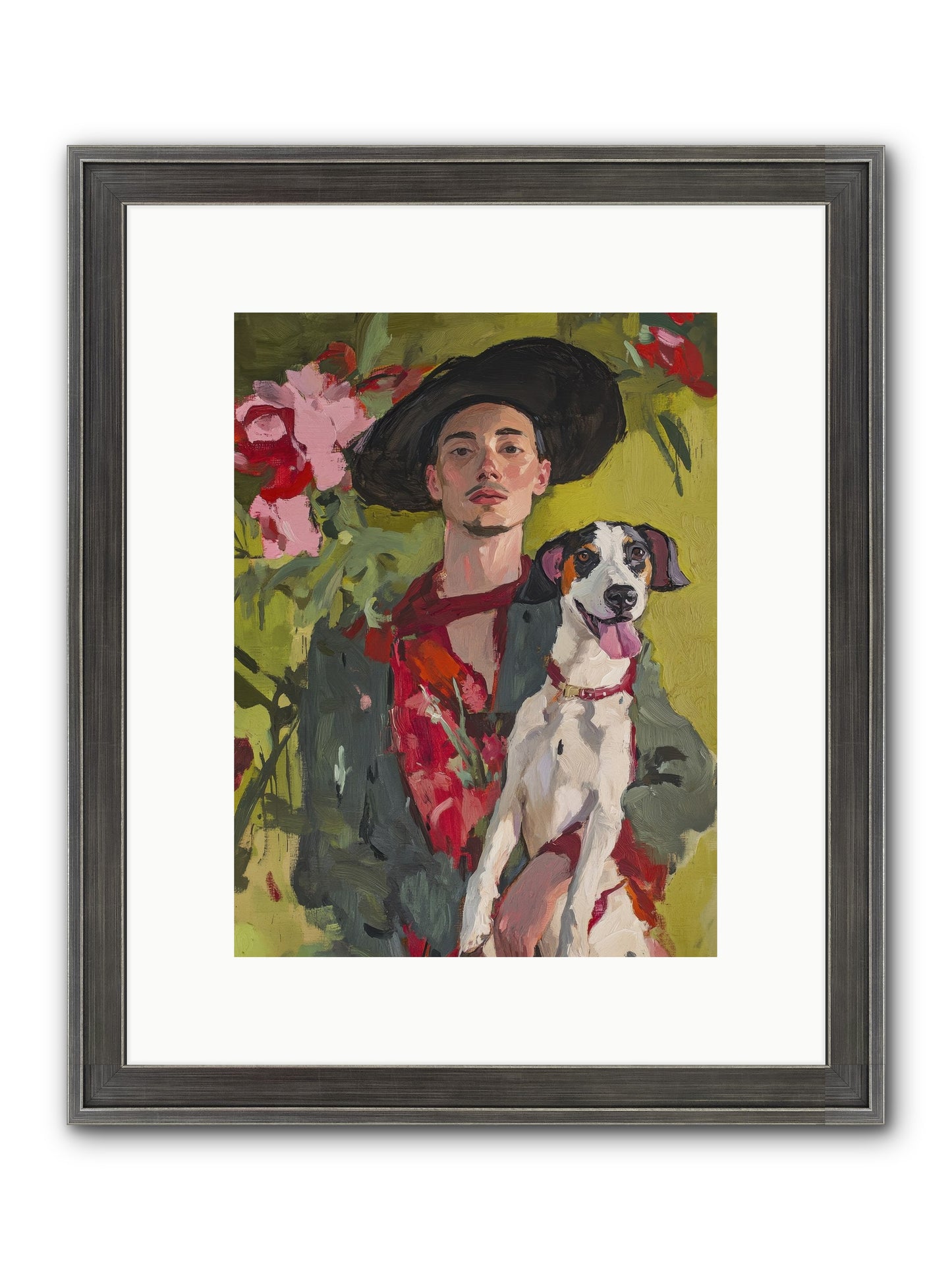 Darling Of My Days Framed Print - Slimwoods Black/Silver 9x12