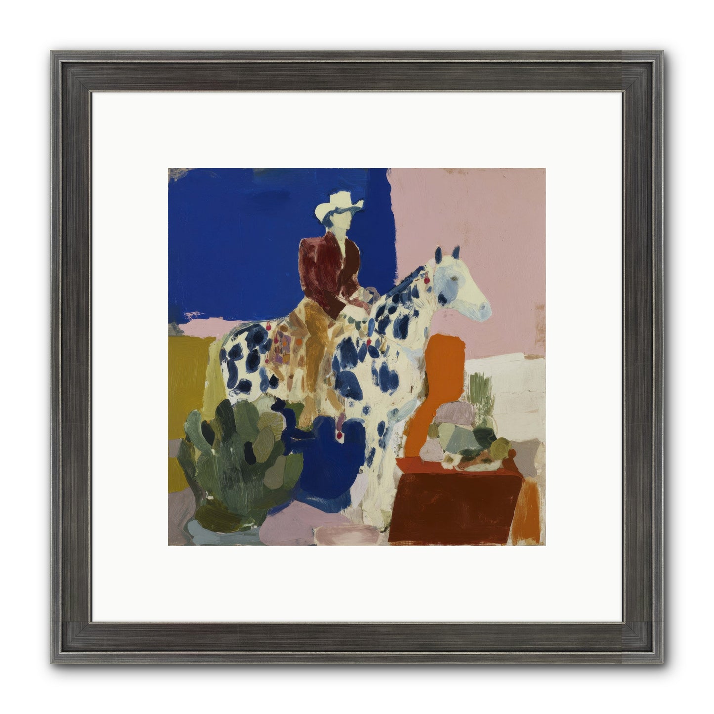 Dawn & Devotion Framed Print - Slimwoods Black/Silver 10x10