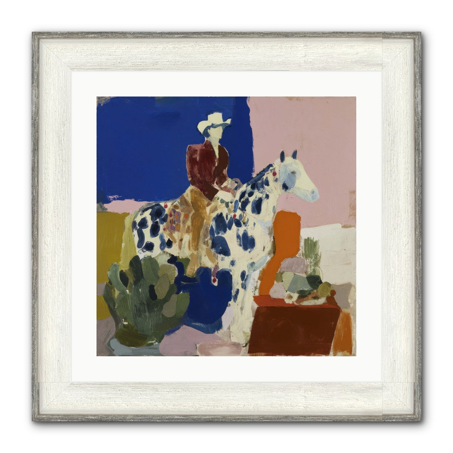 Dawn & Devotion Framed Print - Driftwood White 20x20