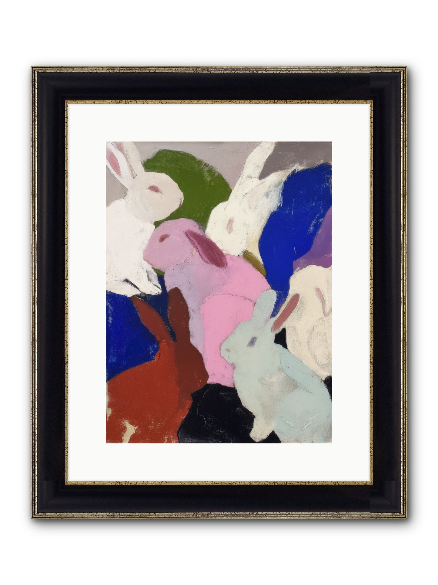 Dawn’s Quiet Leap Framed Print - Black & Gold 12x16