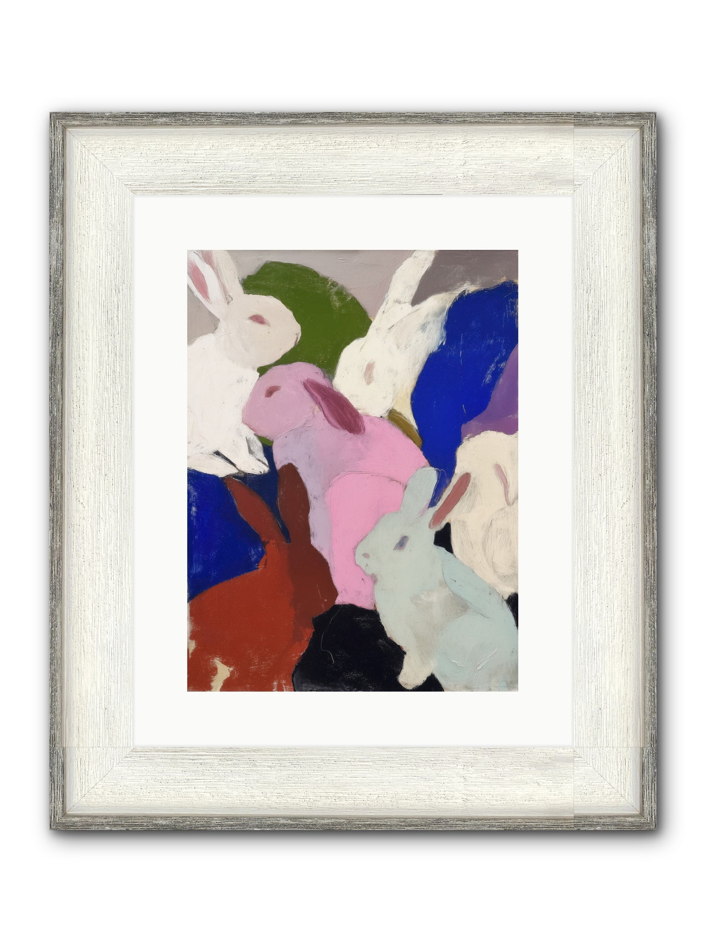 Dawn’s Quiet Leap Framed Print - Driftwood White 12x16