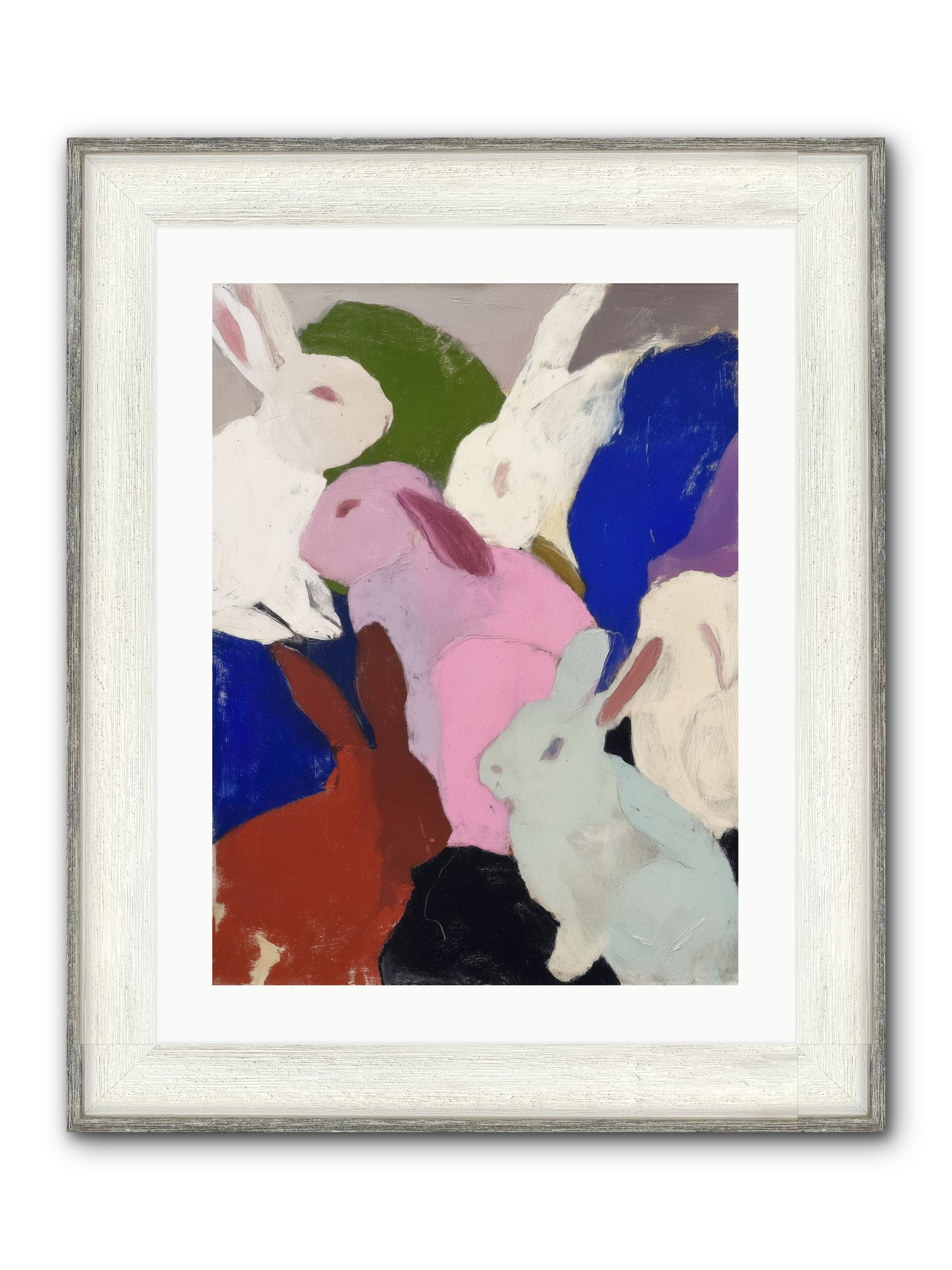 Dawn’s Quiet Leap Framed Print - Driftwood White 18x24