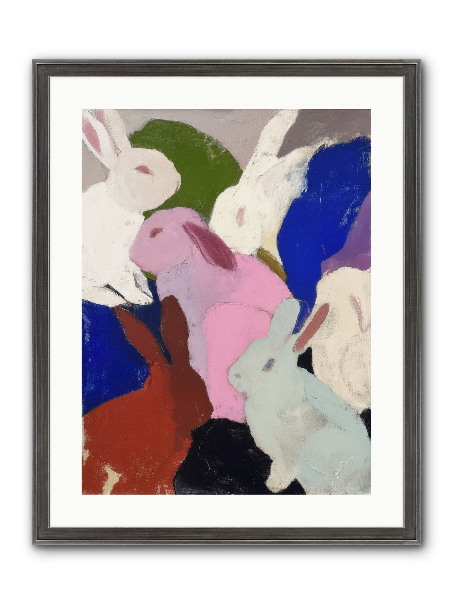 Dawn’s Quiet Leap Framed Print - Slimwoods Black/Silver 18x24