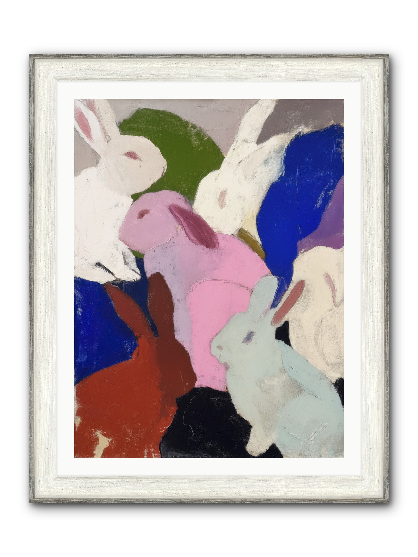 Dawn’s Quiet Leap Framed Print - Driftwood White 30x40