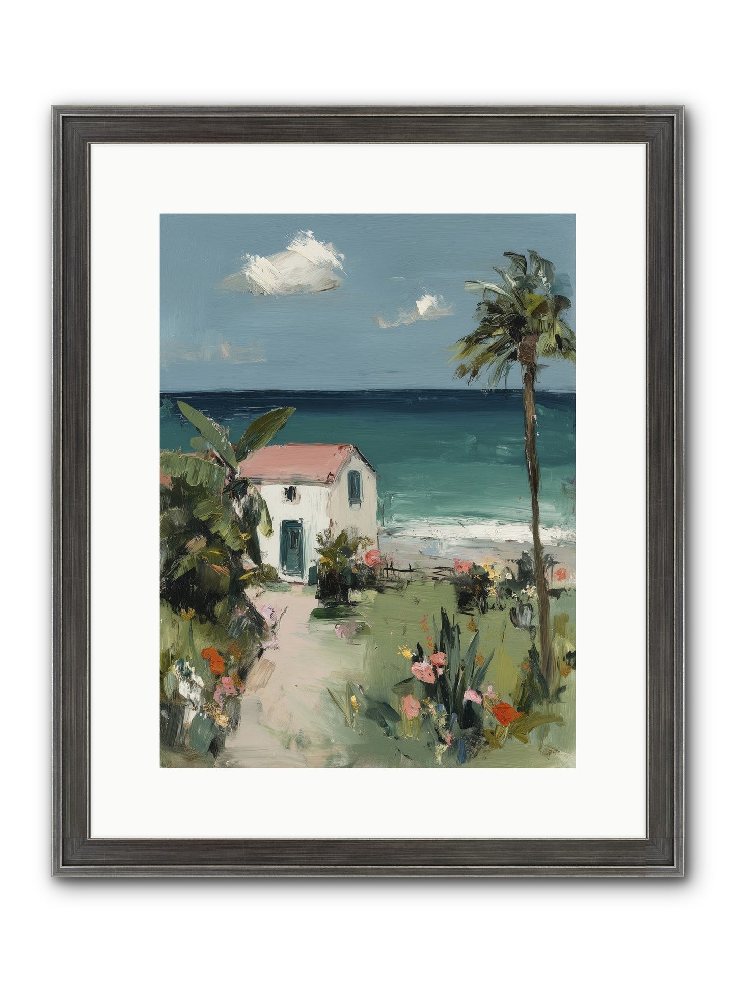 Dawns Rising Framed Print - Slimwoods Black/Silver 12x16