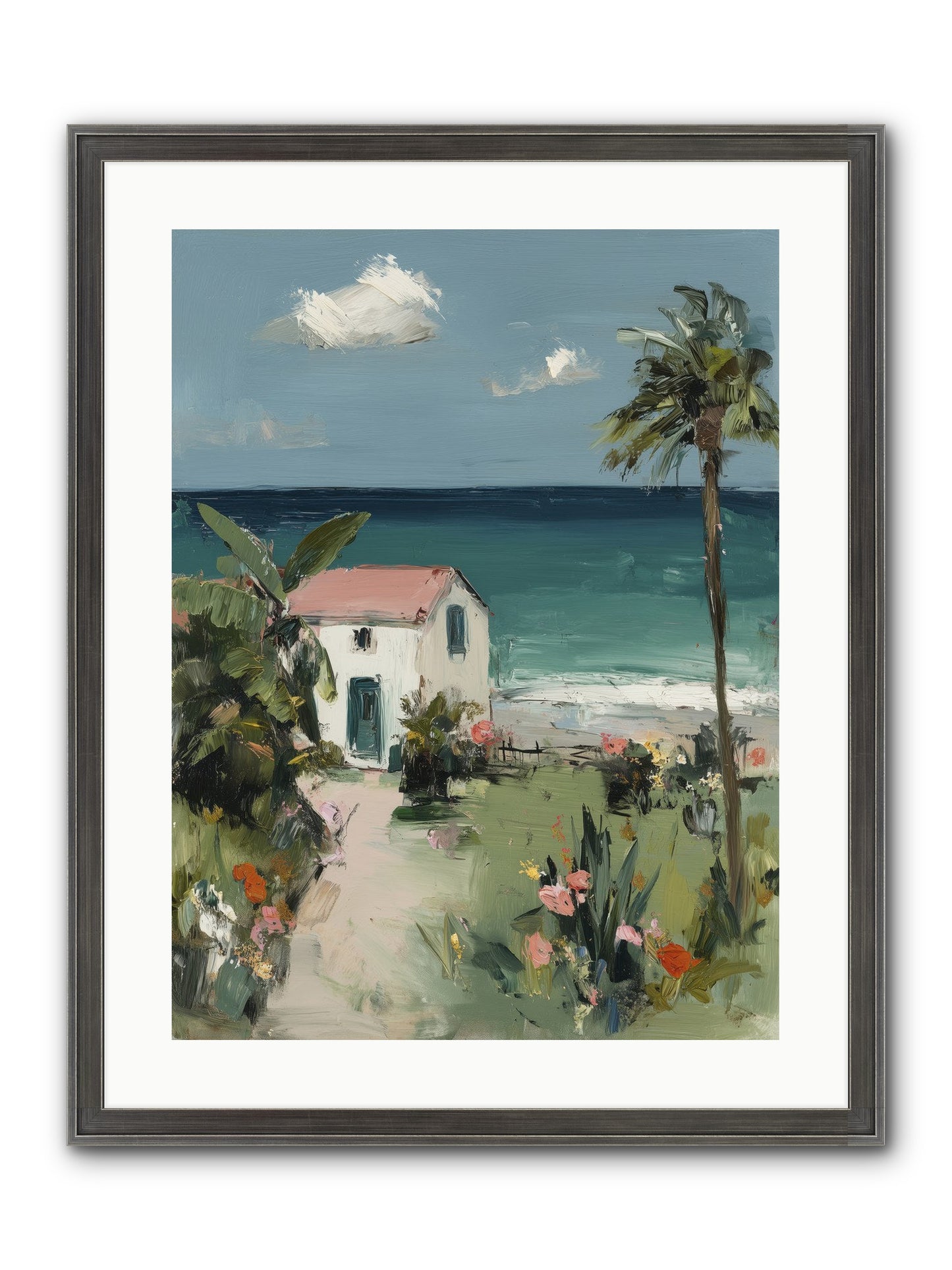 Dawns Rising Framed Print - Slimwoods Black/Silver 18x24