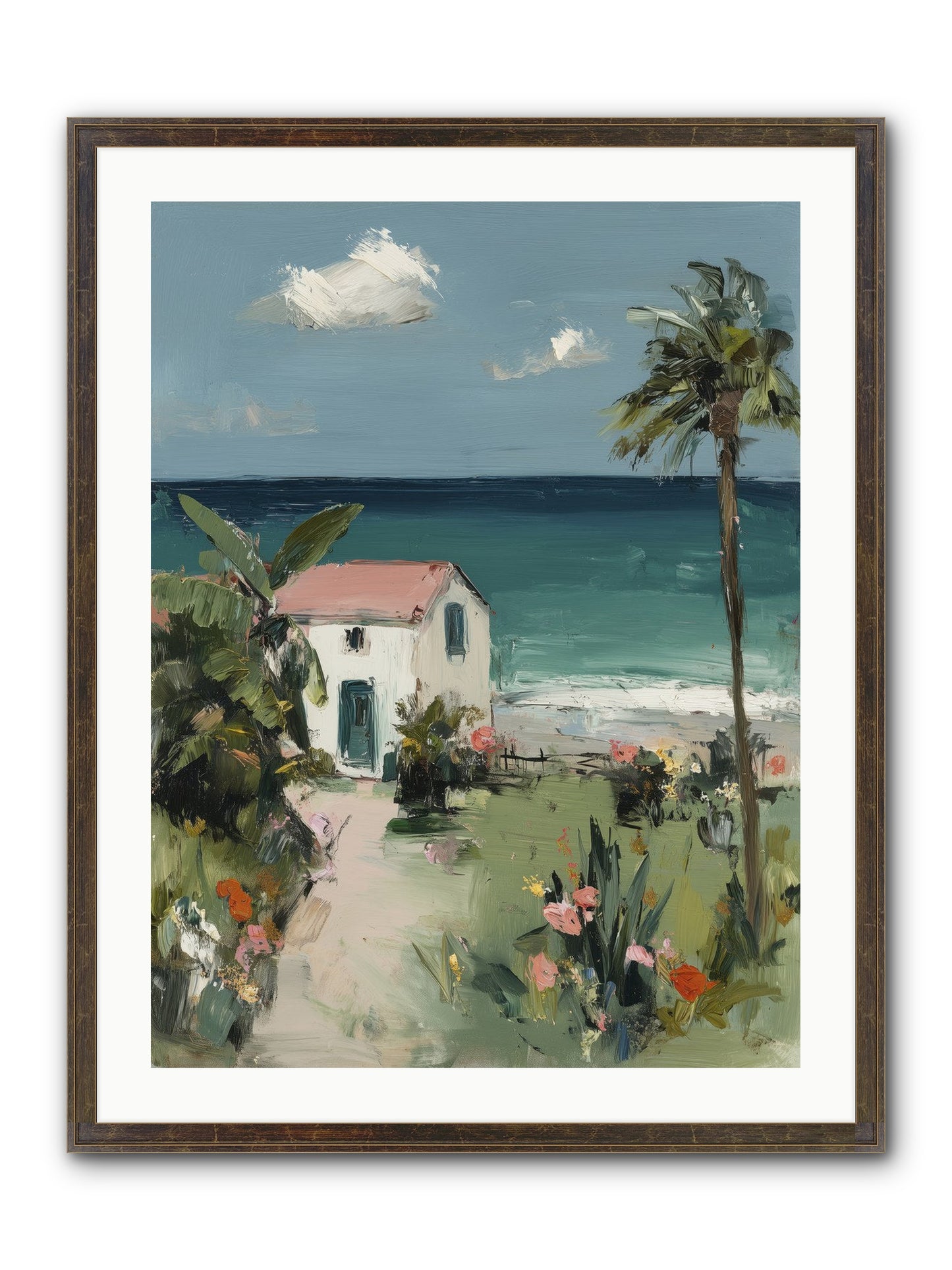 Dawns Rising Framed Print - Slimwoods Black/Gold 24x32