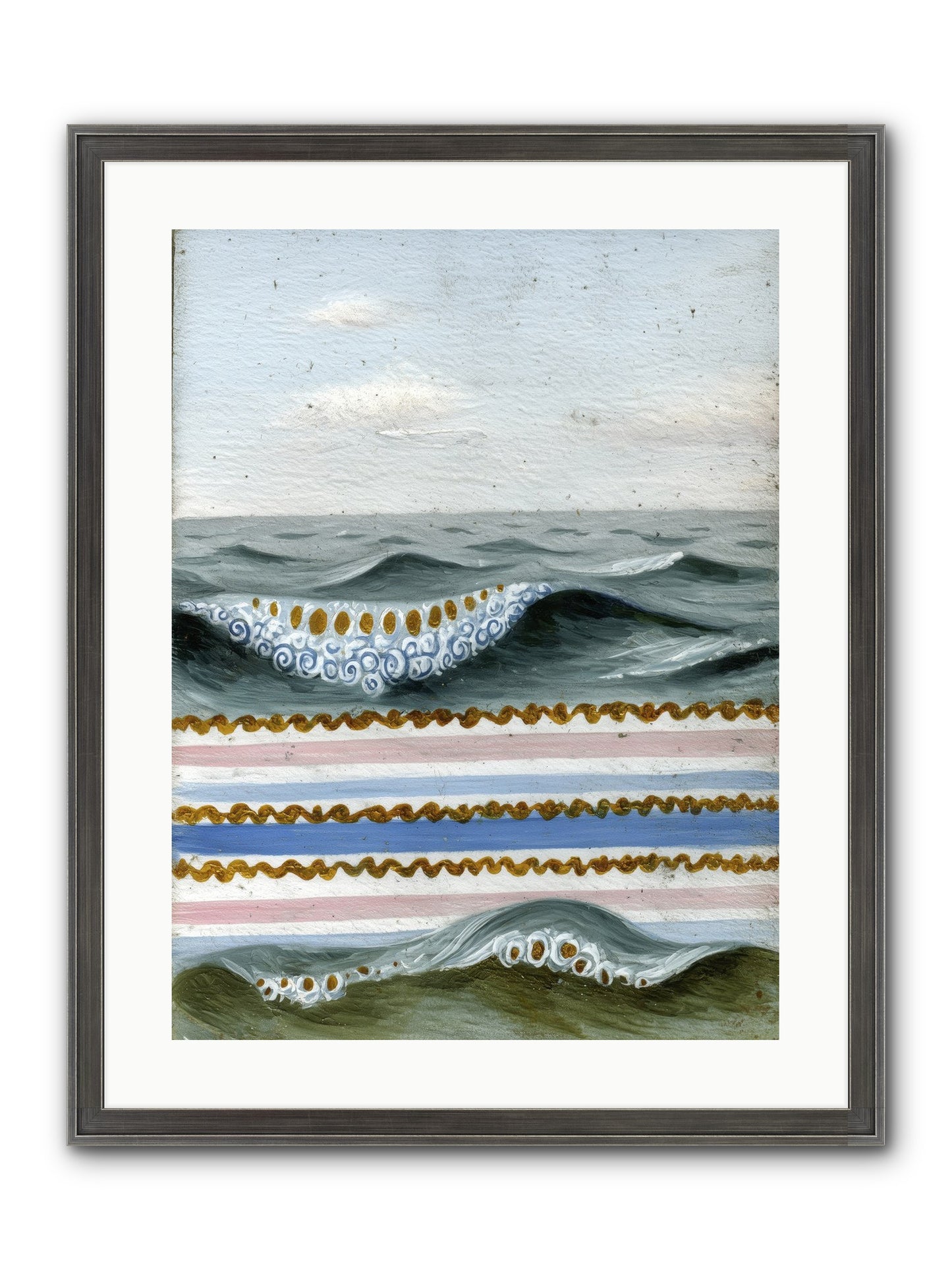 Daybreak Dance Framed Print - Slimwoods Black/Silver 18x24
