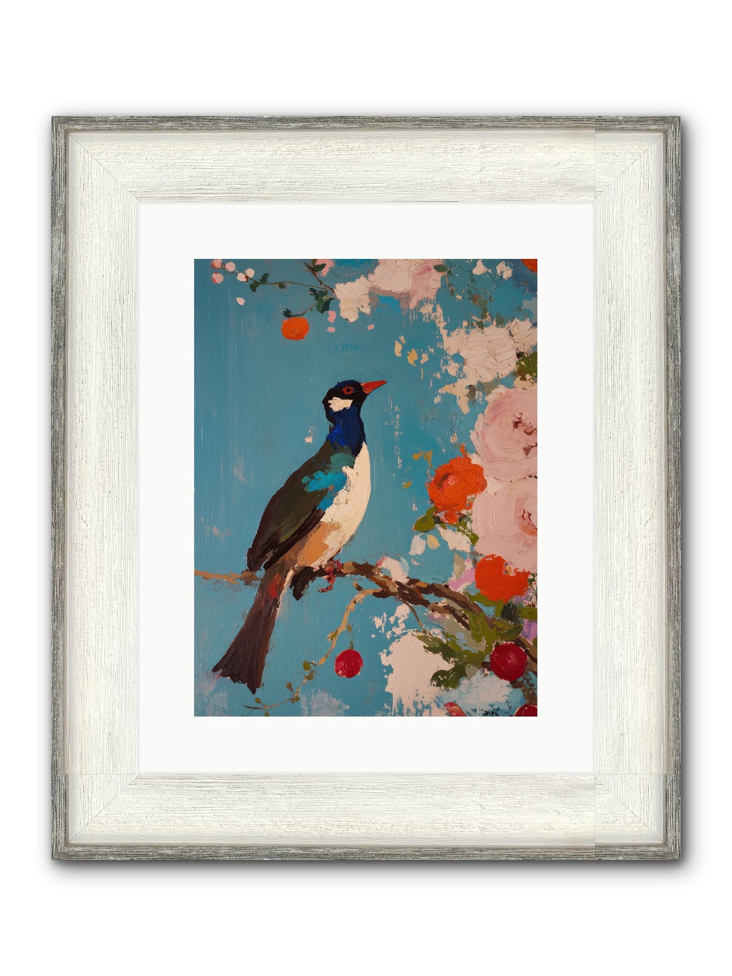 Daybreak Troubadour Framed Print - Driftwood White 12x16