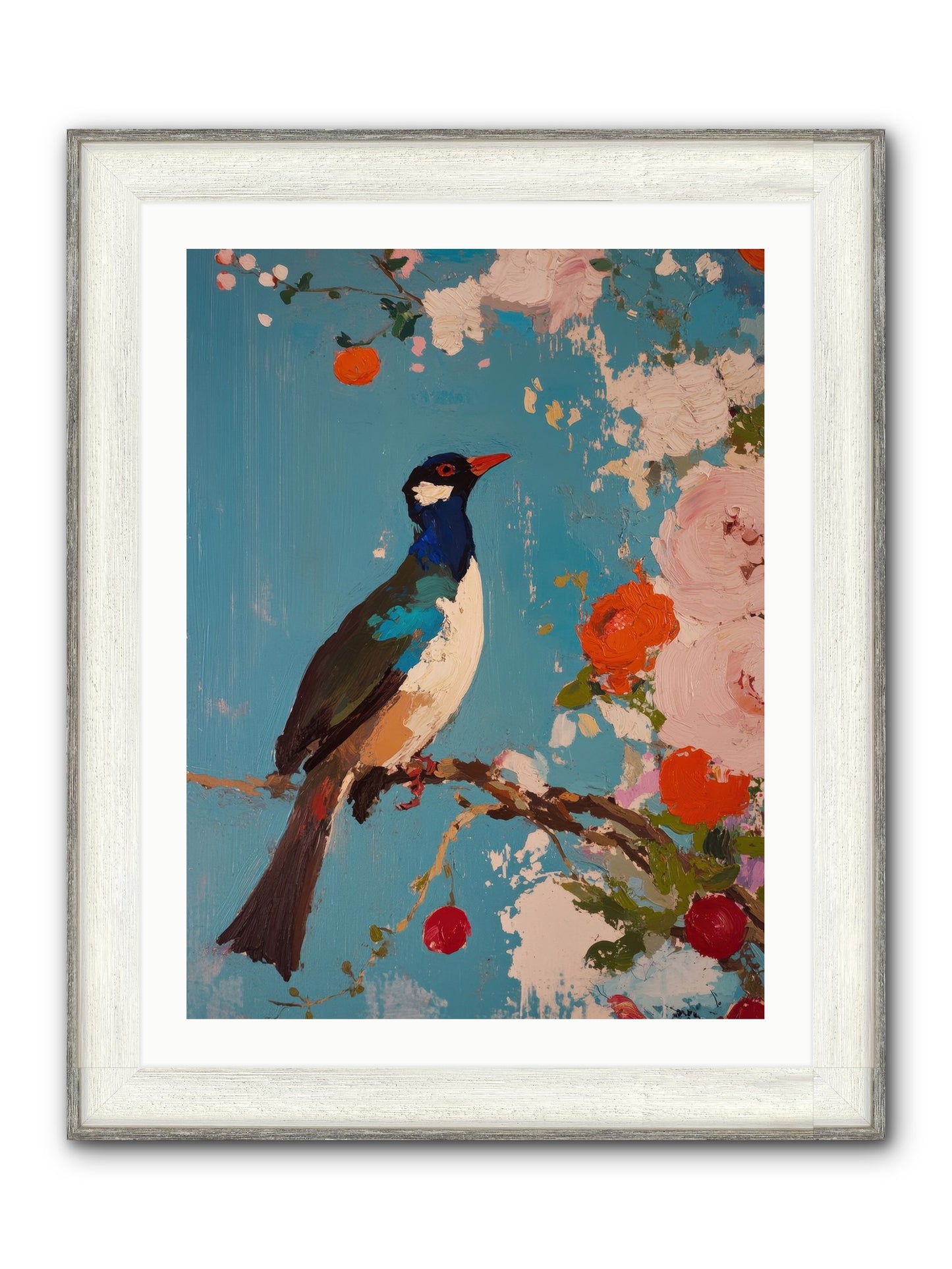 Daybreak Troubadour Framed Print - Driftwood White 24x32