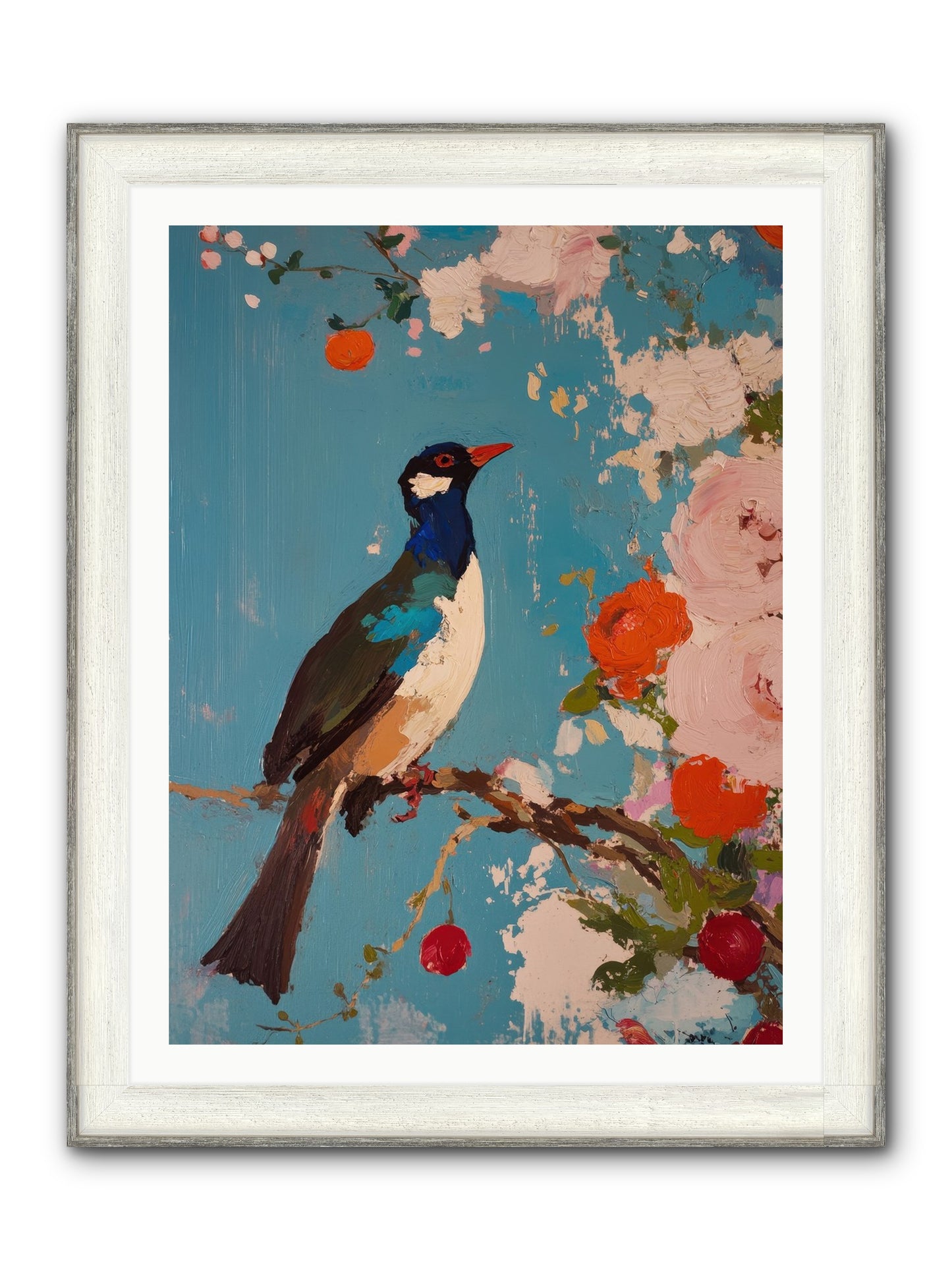 Daybreak Troubadour Framed Print - Driftwood White 30x40