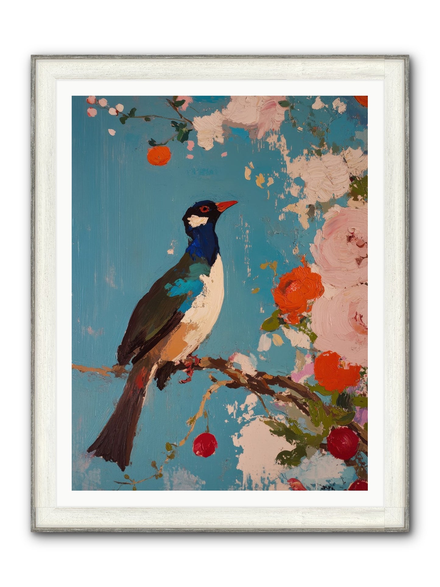Daybreak Troubadour Framed Print - Driftwood White 36x48