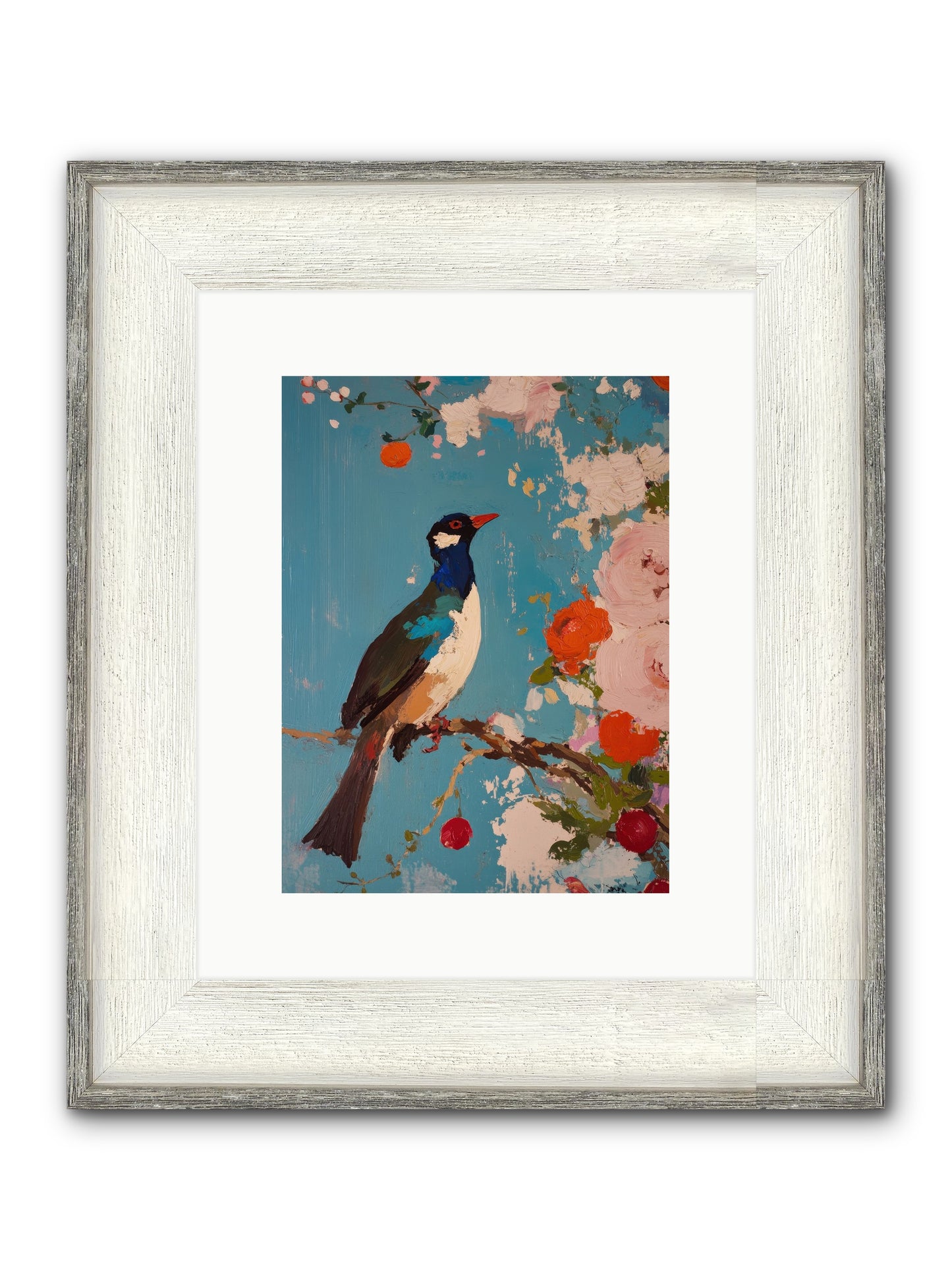 Daybreak Troubadour Framed Print - Driftwood White 9x12