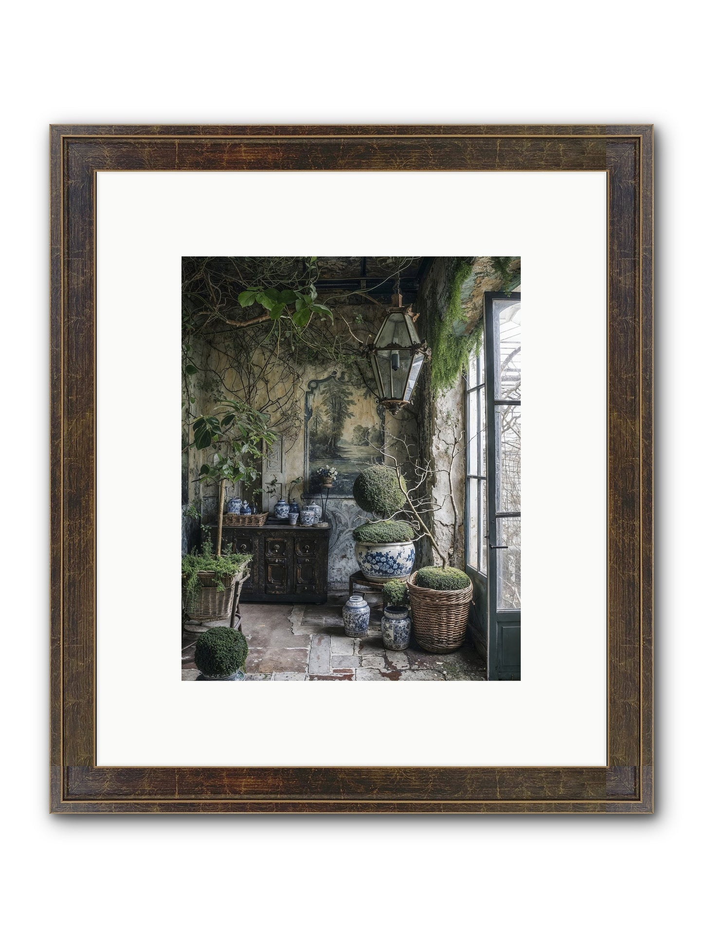Dayspring Praise Framed Print - Slimwoods Black/Gold 8x10