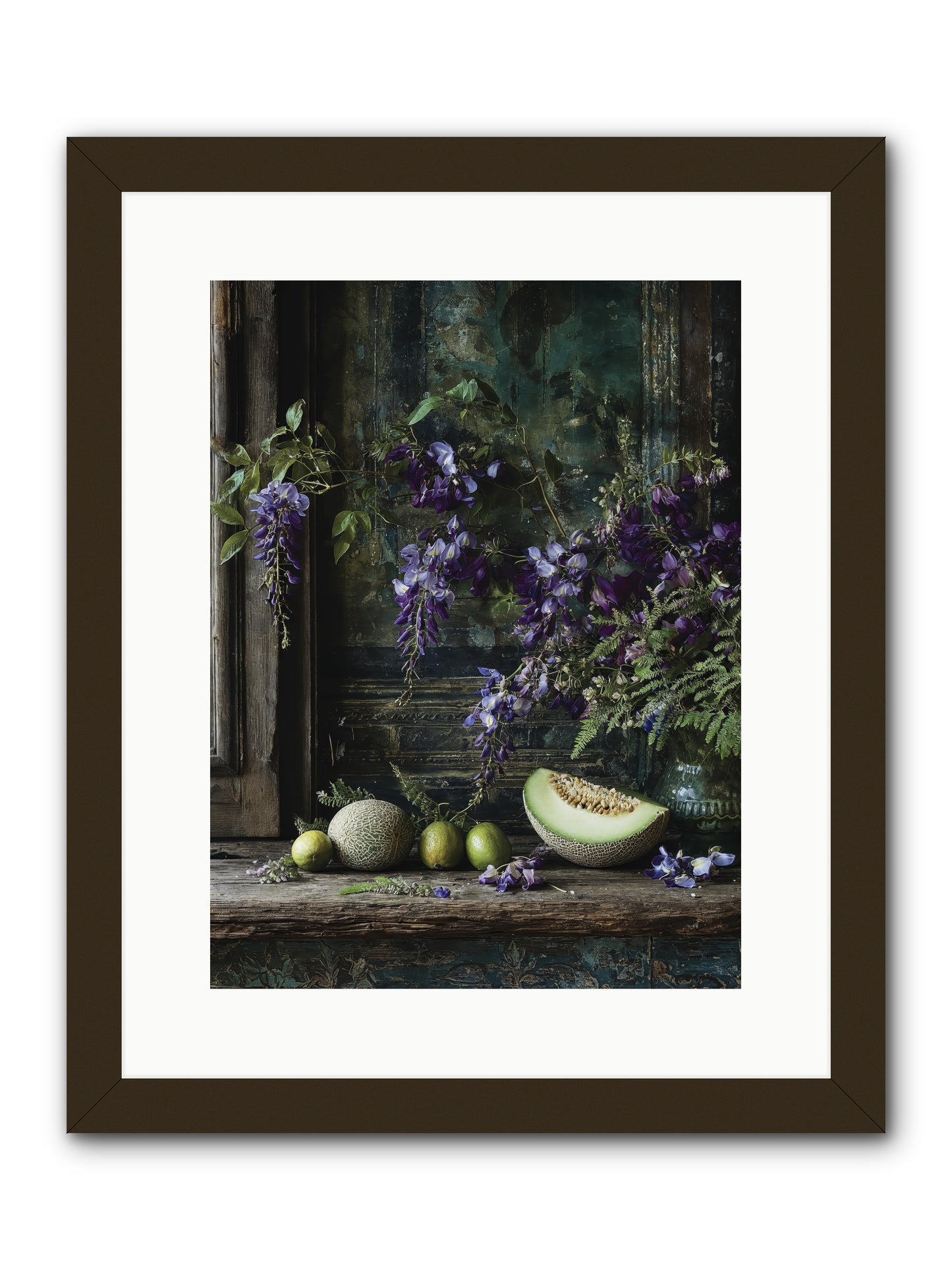 deauville -- Framed Print - Black 12x16