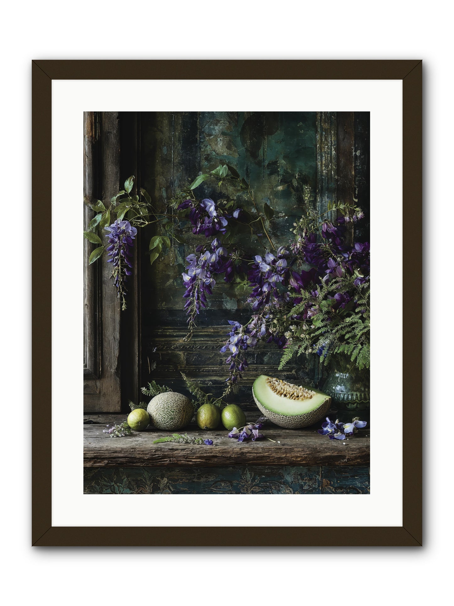 deauville -- Framed Print - Black 18x24
